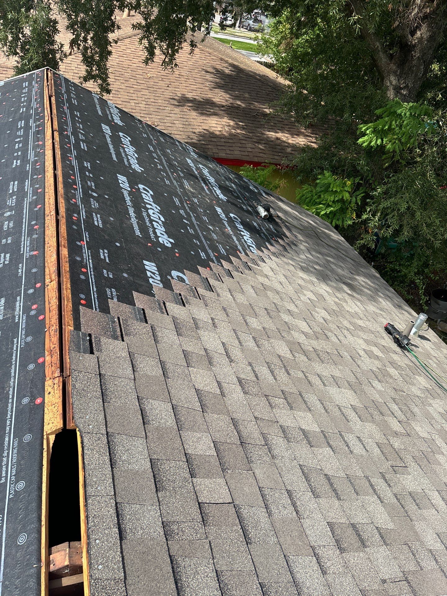 Residential Roofing Repair using Owen's Corning Duration (Lifetime) Shingles by Roof Repair Services LLC