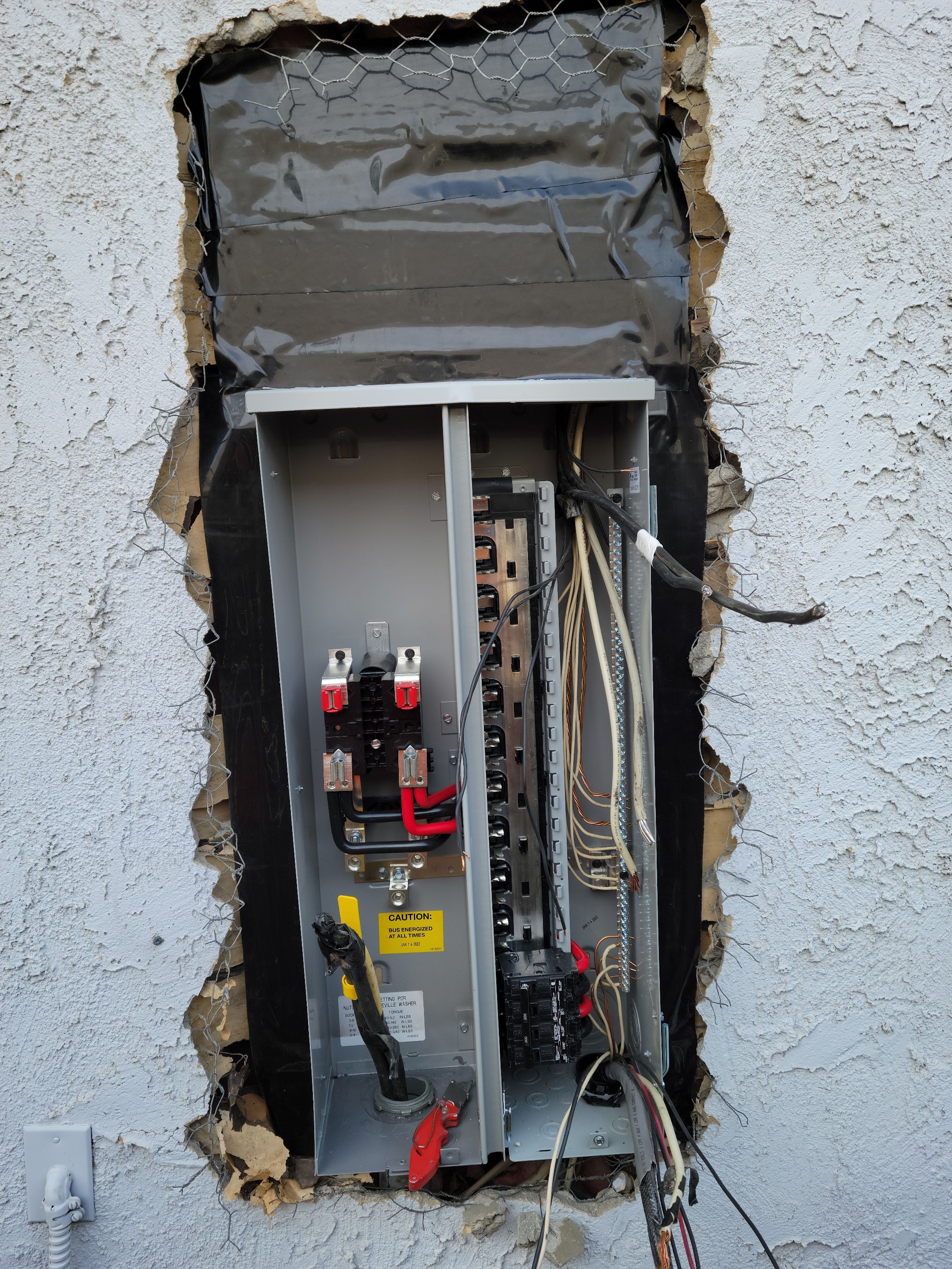 Federal Pacific replacement by Peach Electric Inc