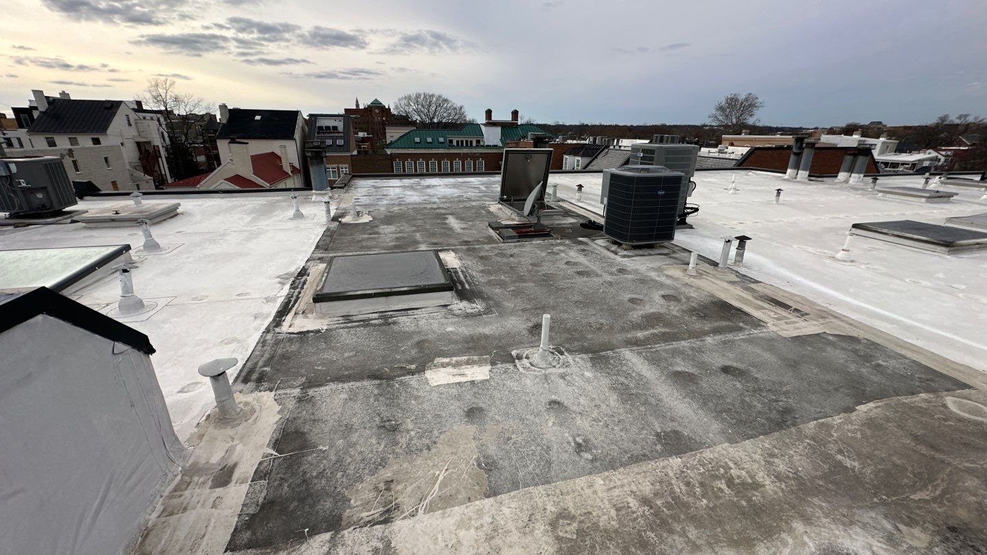 Alexandria: Carlisle Syntec TPO Flat Roof Installation by RM Banning, Inc.