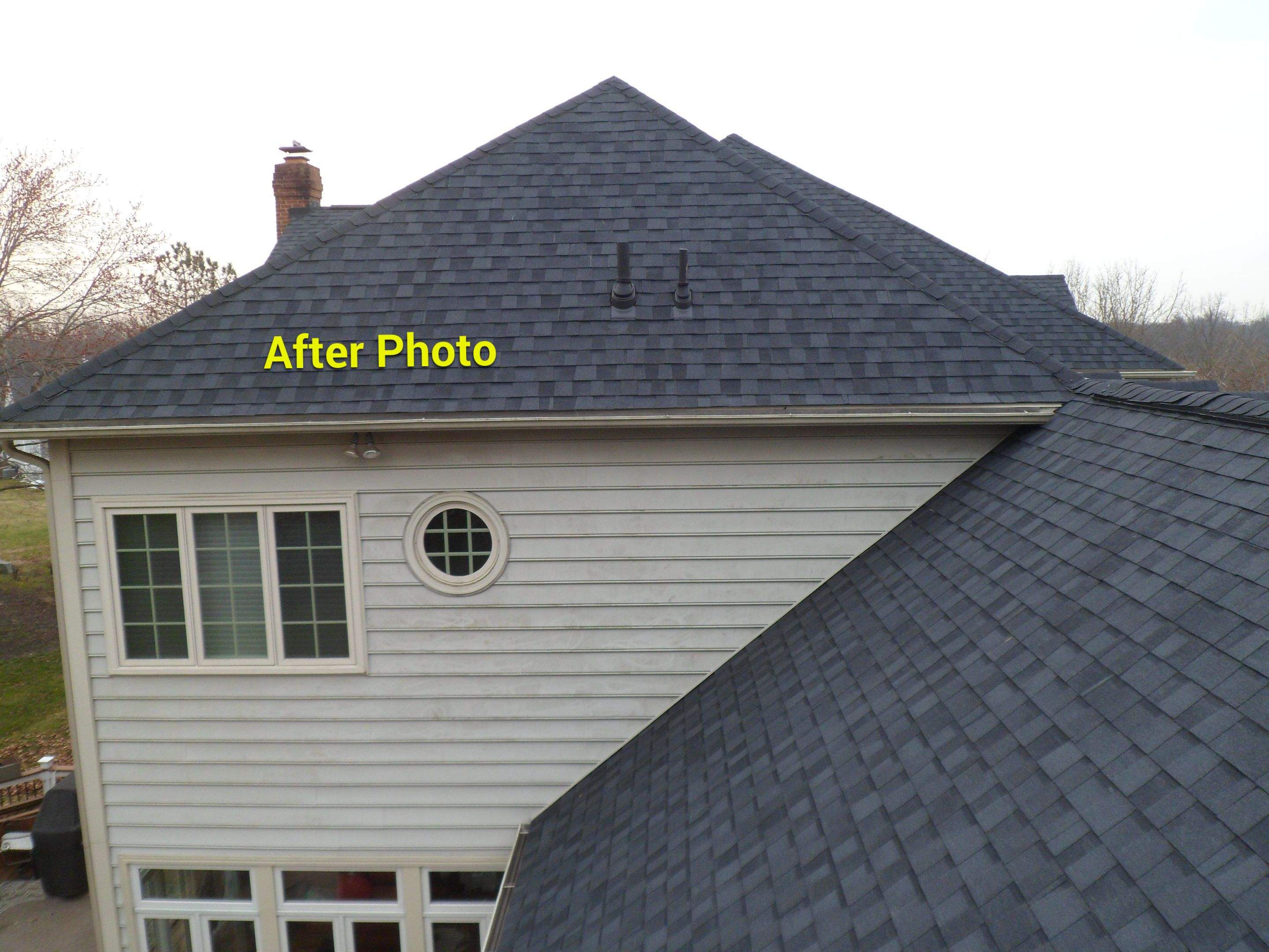 New Roof Installation & New Gutters and downspouts  by Alpha Design Services