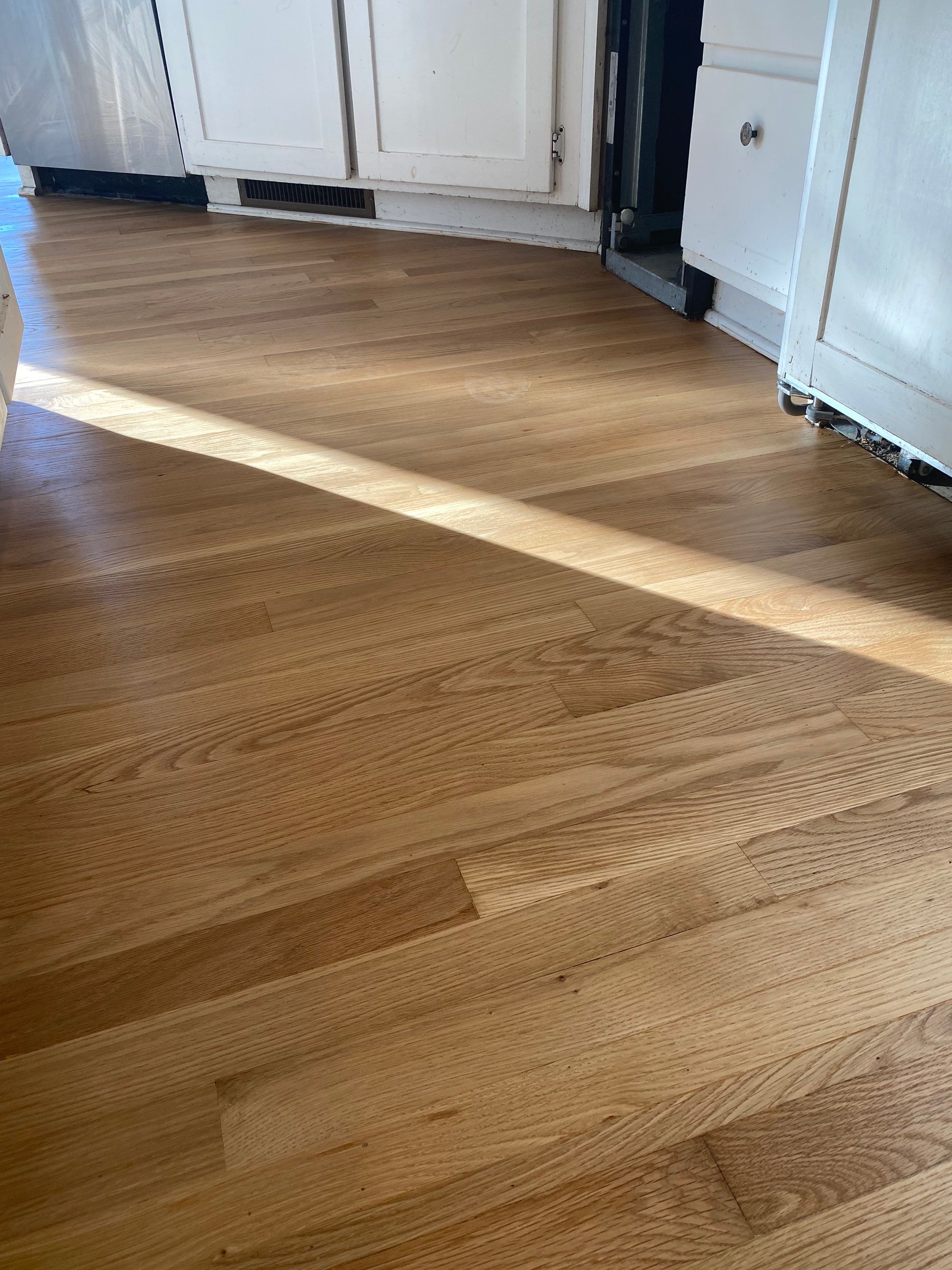 Red Oak Finish and Restore by Footprints Floors South Sacramento