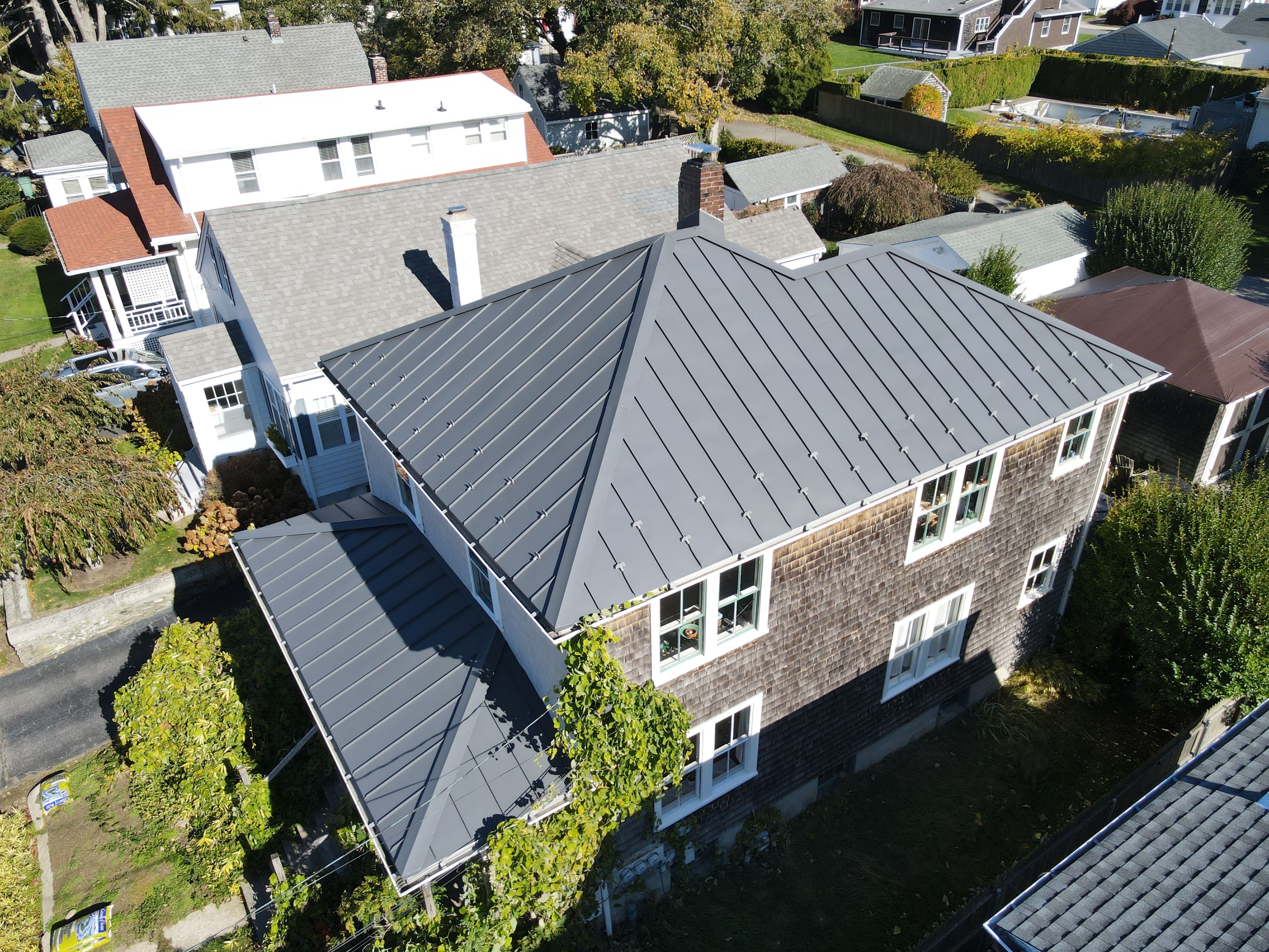 Newport Residence - Standing Seam Metal by Rinaldi Brothers