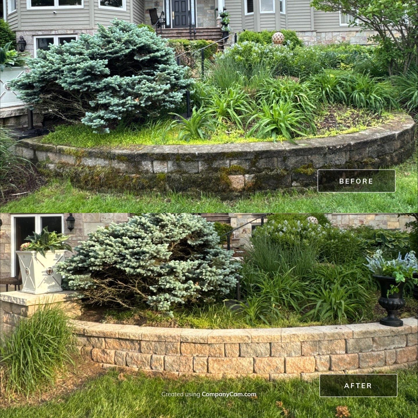 Project in Algonquin by Simmons Power & Soft Washing