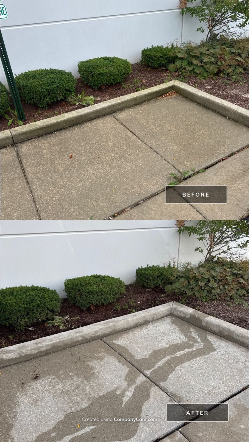 Project in Elgin by Simmons Power & Soft Washing