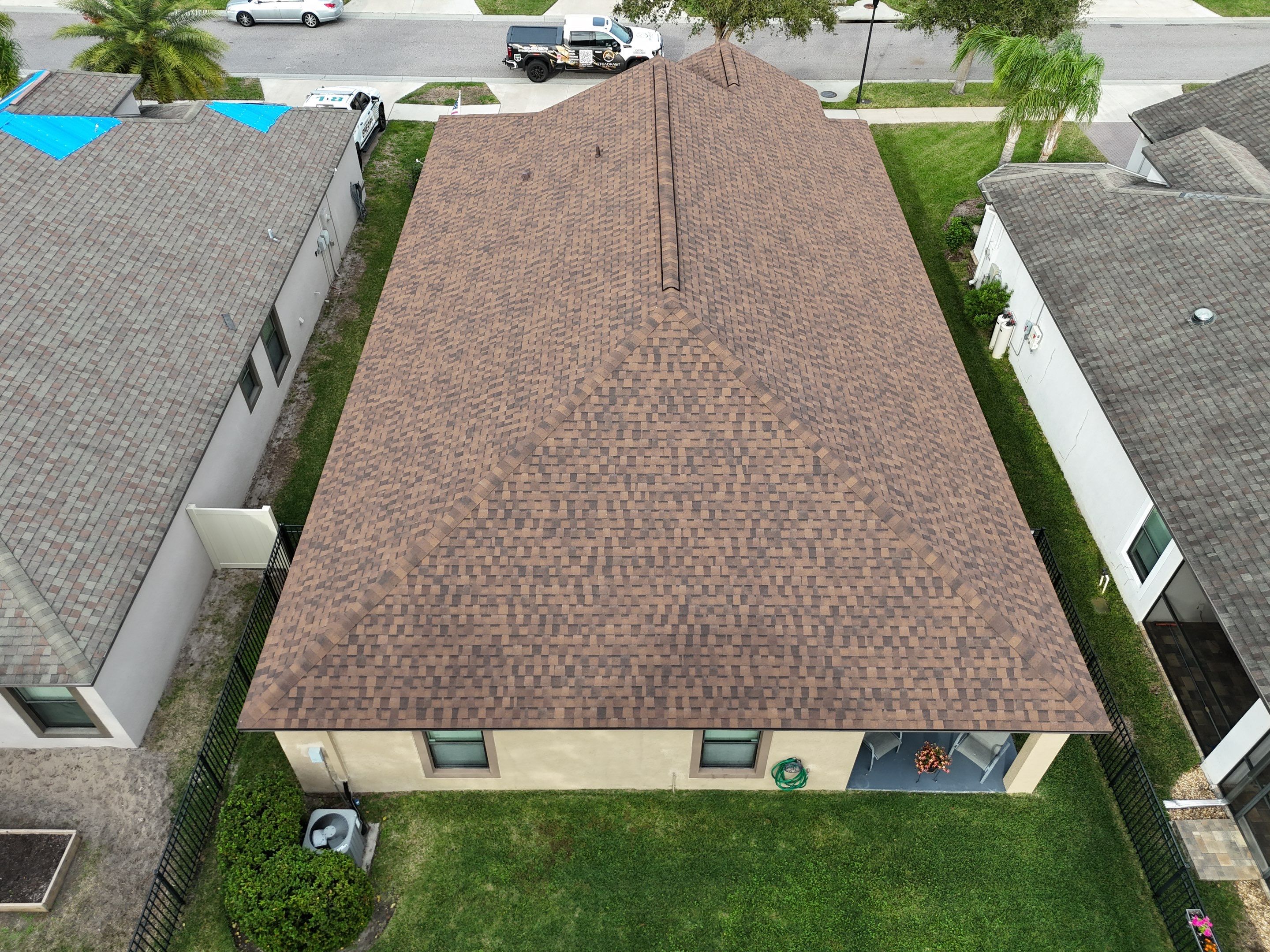 Roof Replacement in Ruskin FL. by Steadfast Roofing 