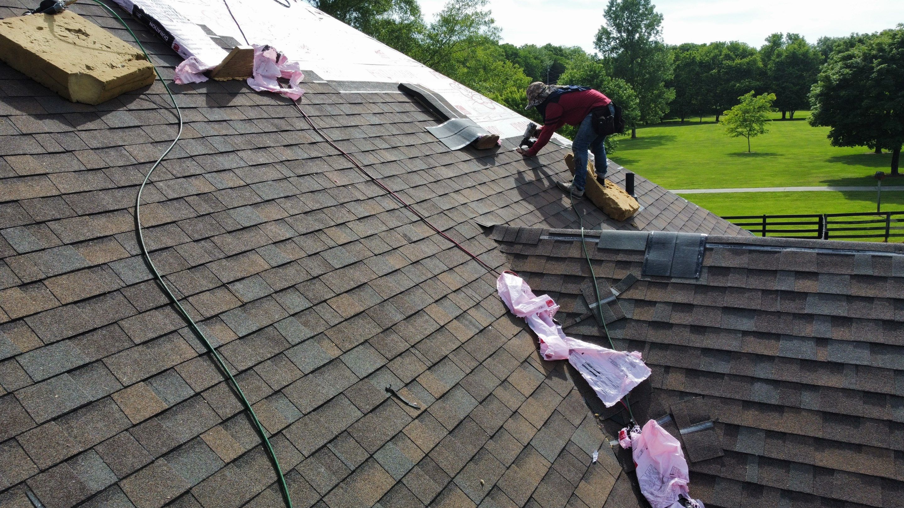 Residential Roofing Installation using Owens Corning Duration Shingles Roofing System by Undersun Roofing 