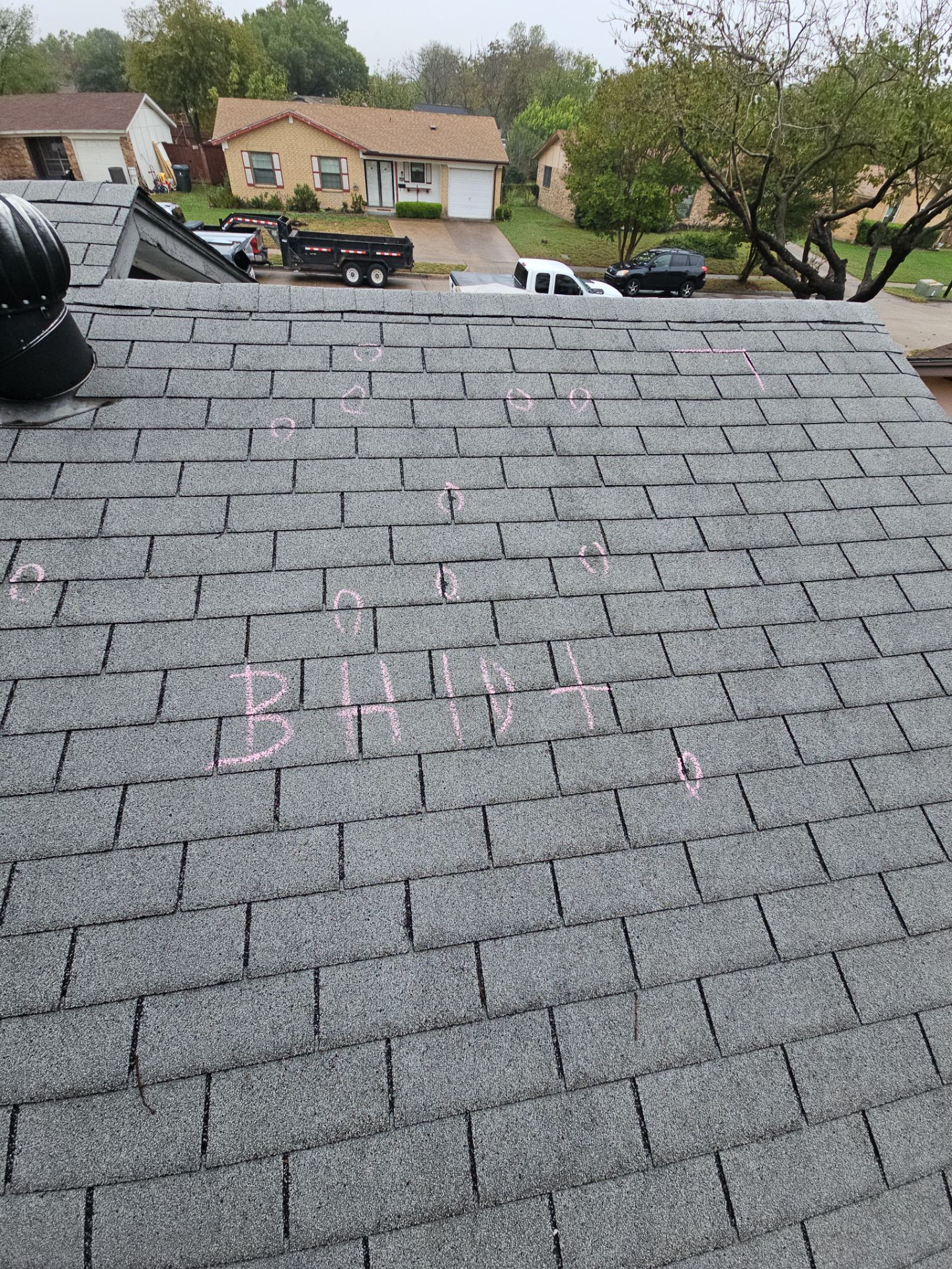 Hail Damage Inspection & Insurance Claim in Garland, TX by road roofing llc