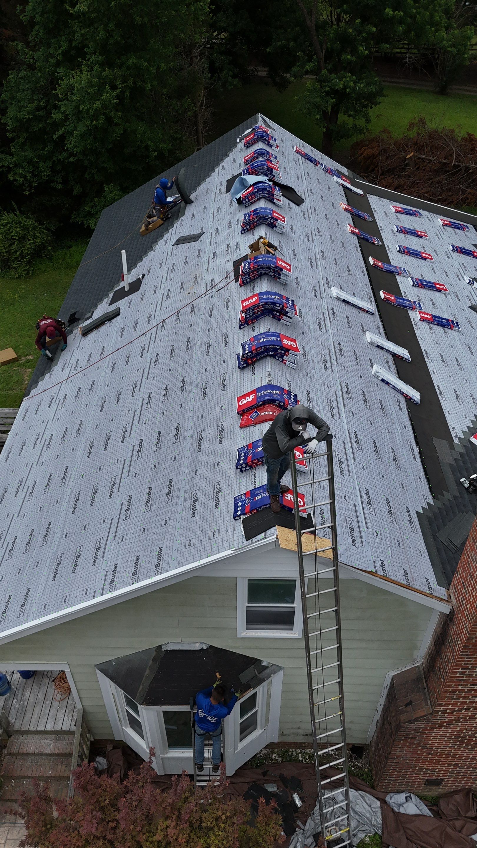 Roof Replacement - GAF Timberline HDZ Charcoal by Pro Performance Roofing