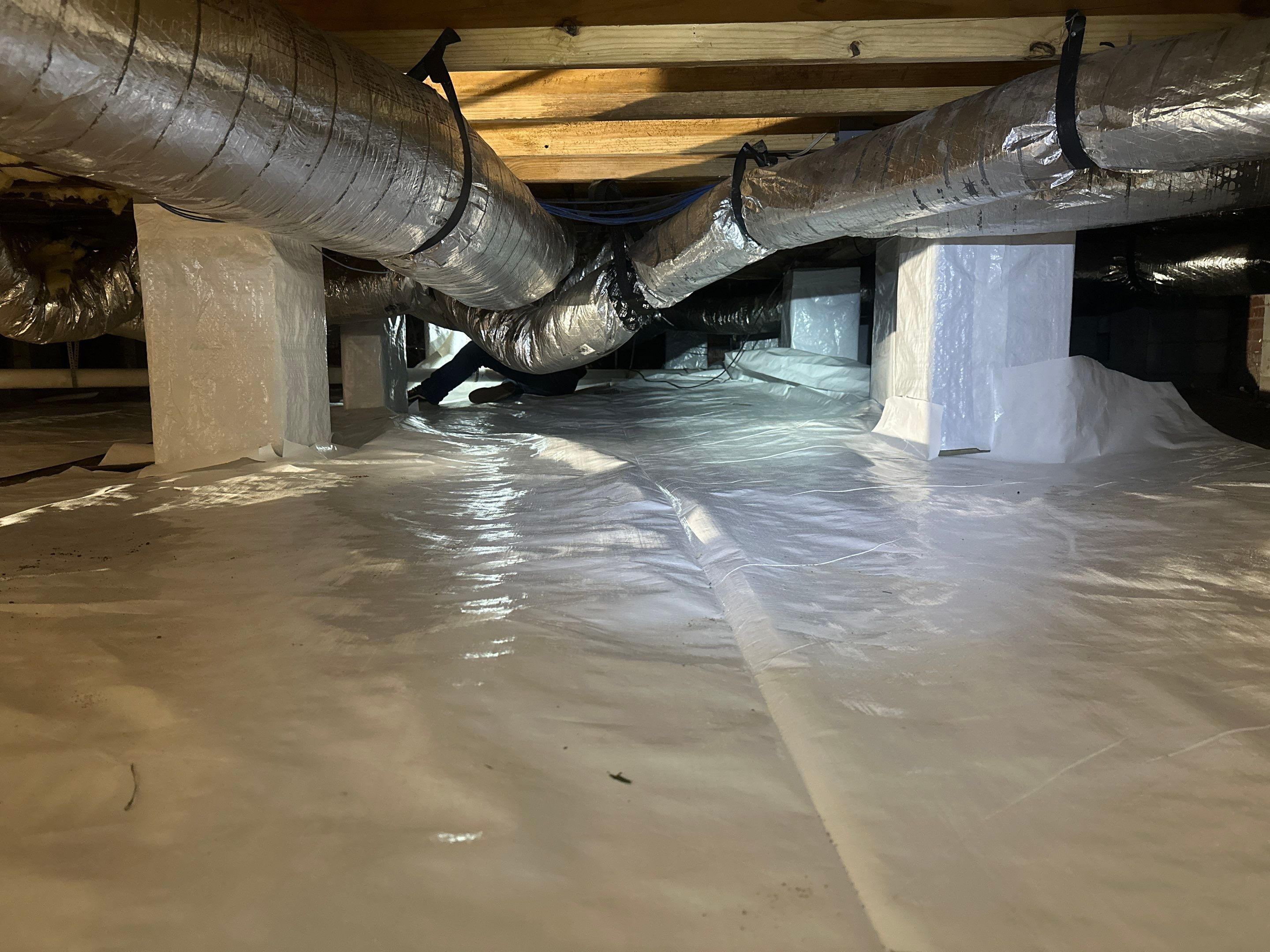 Impact Choice Encapsulation using YCS Pro Cleaner by Impact Crawlspace