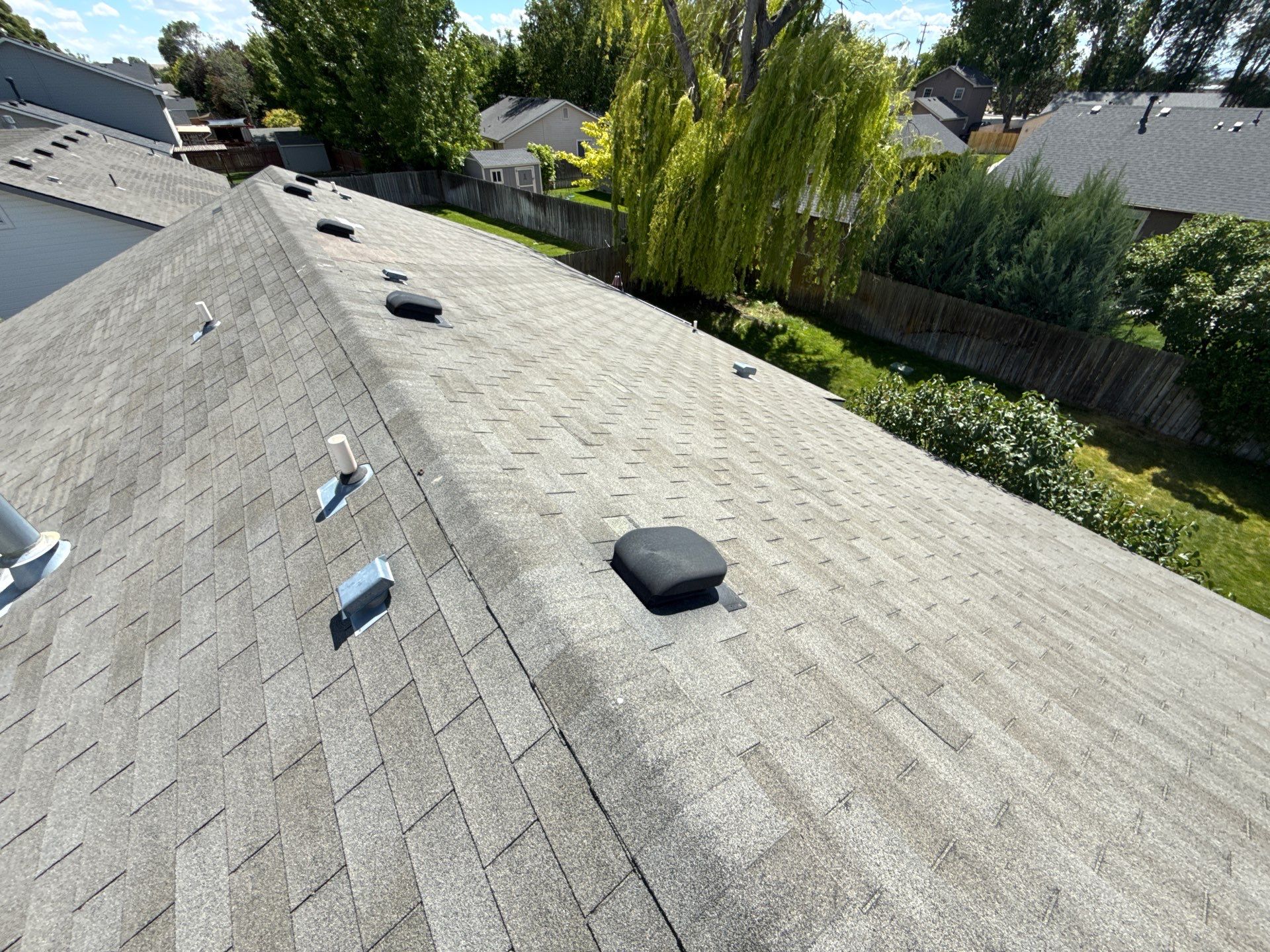 Kuna Residential Roof Replacement Featuring Gray Architectural Shingles by Olive Roofing