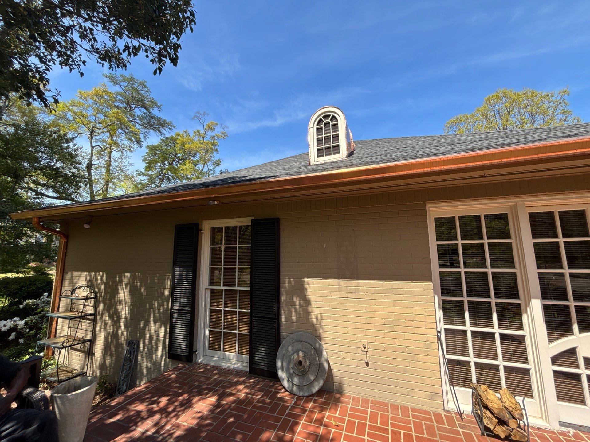 Onyx Black Shingle w/ Copper Upgrades by IAM Roofing LLC