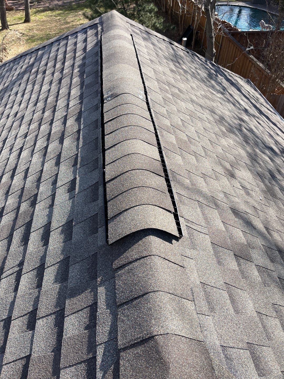 Major storm damage required full roof replacement along with other exterior repairs by First United Roofing & Construction