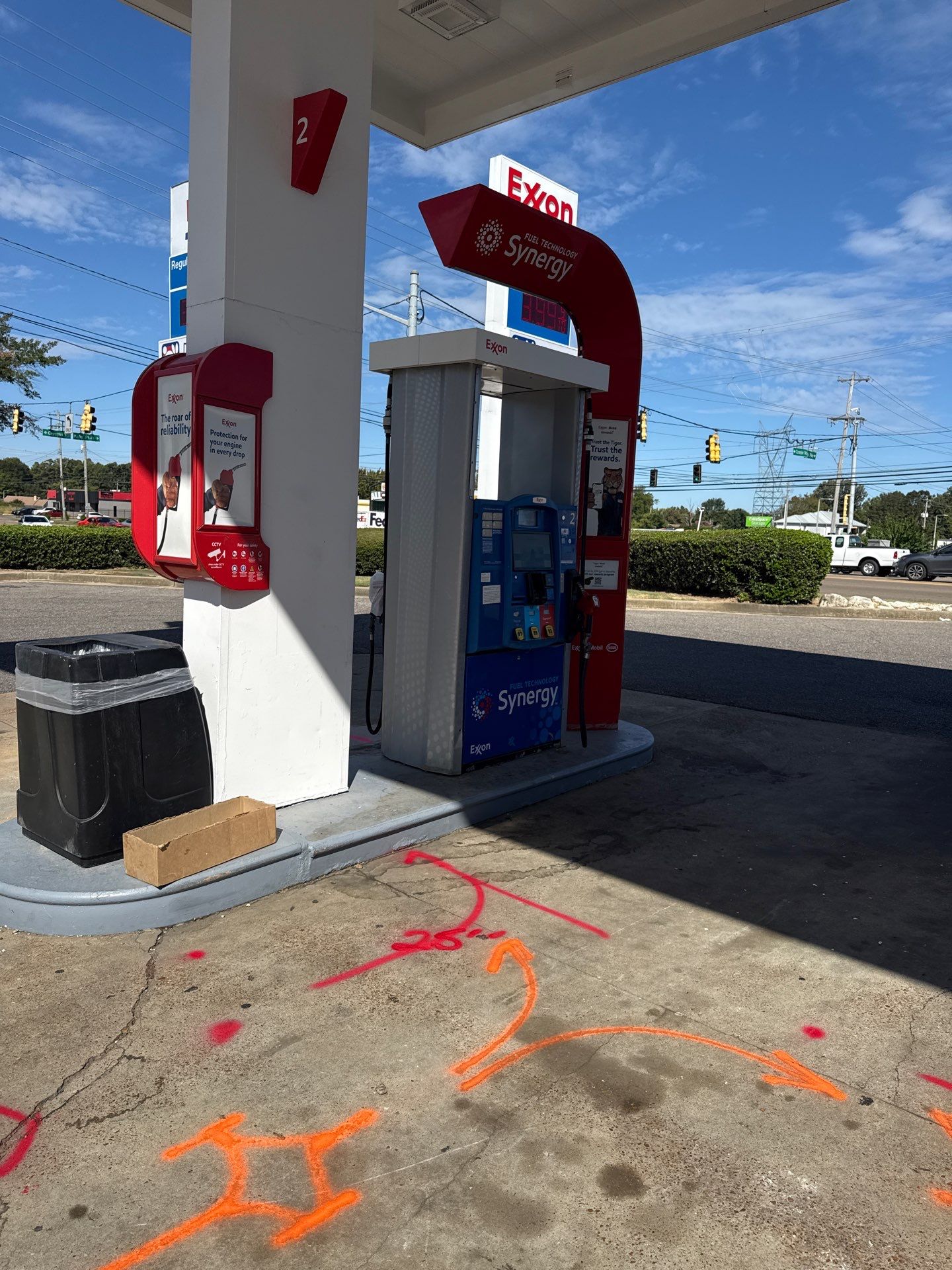 Underground Utility Locating for Memphis Commercial Site by Alsip Locating Service, LLC