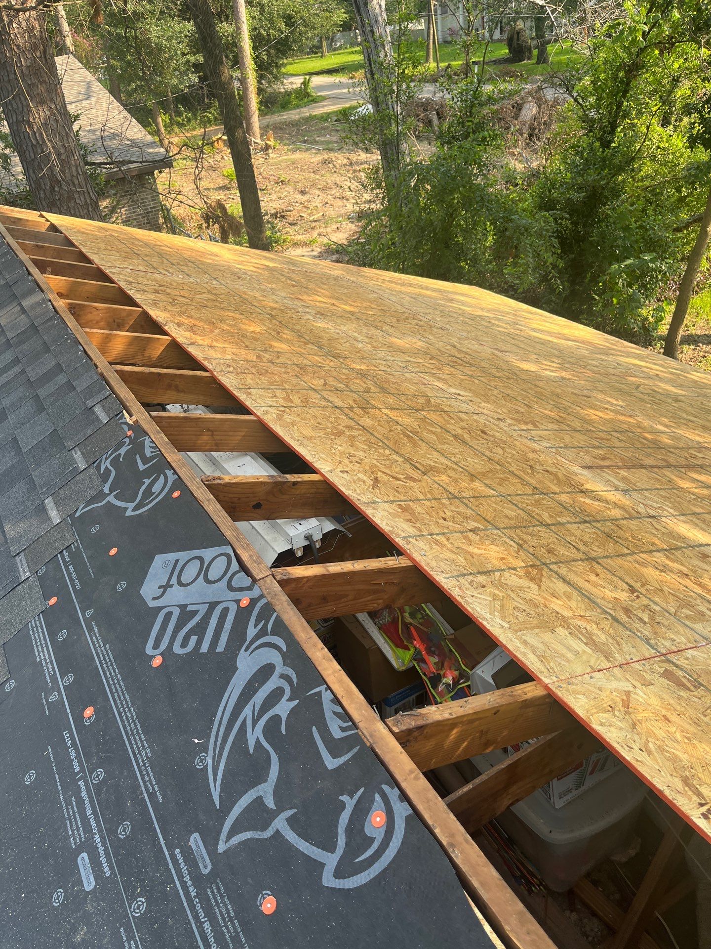 Residential Roofing Installation using Owen's Corning Duration (Lifetime) Shingles by Roof Repair Company