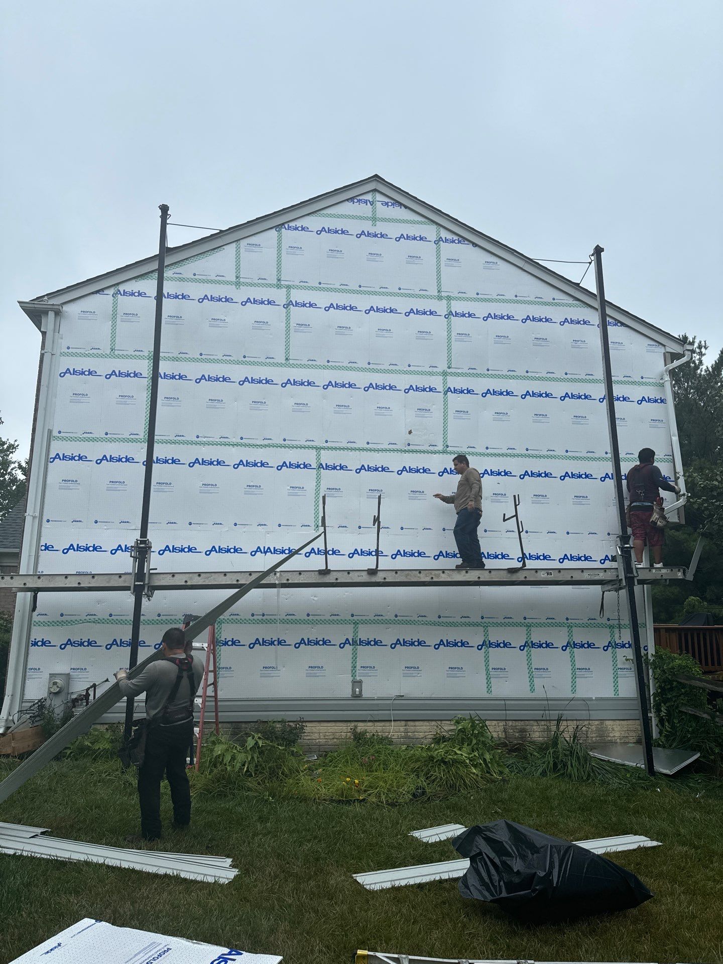 New siding    by Alpha Design Services