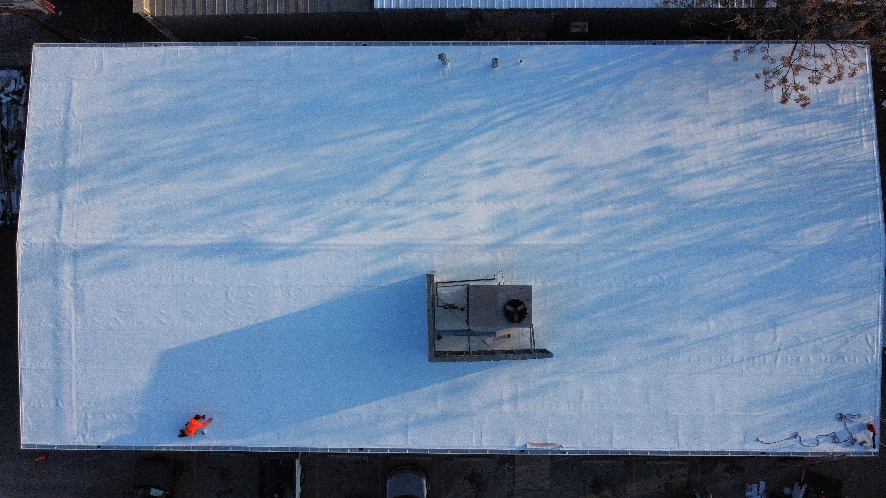 Project in Round Rock by Hartland Roofing & Construction