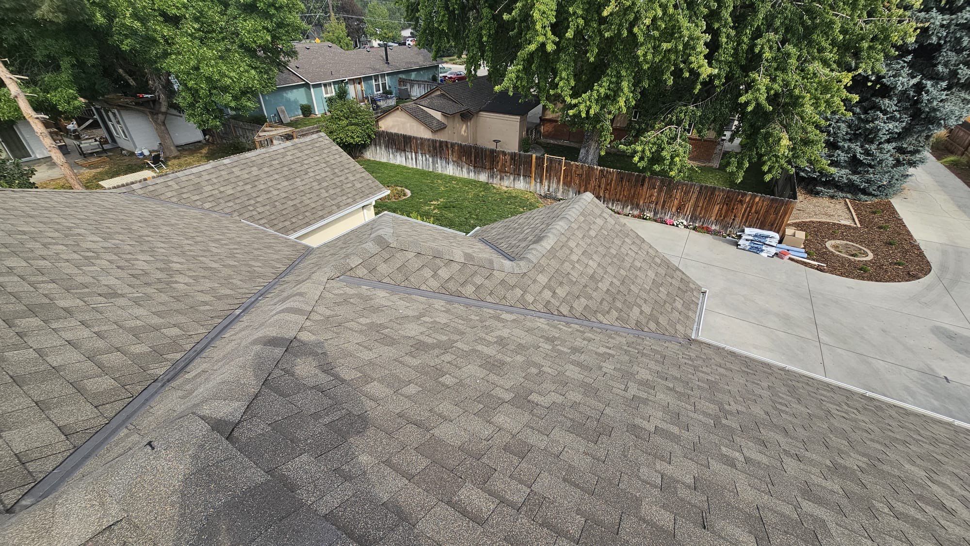 Residential Roof Replacement and Decking Repair in Boise by Olive Roofing