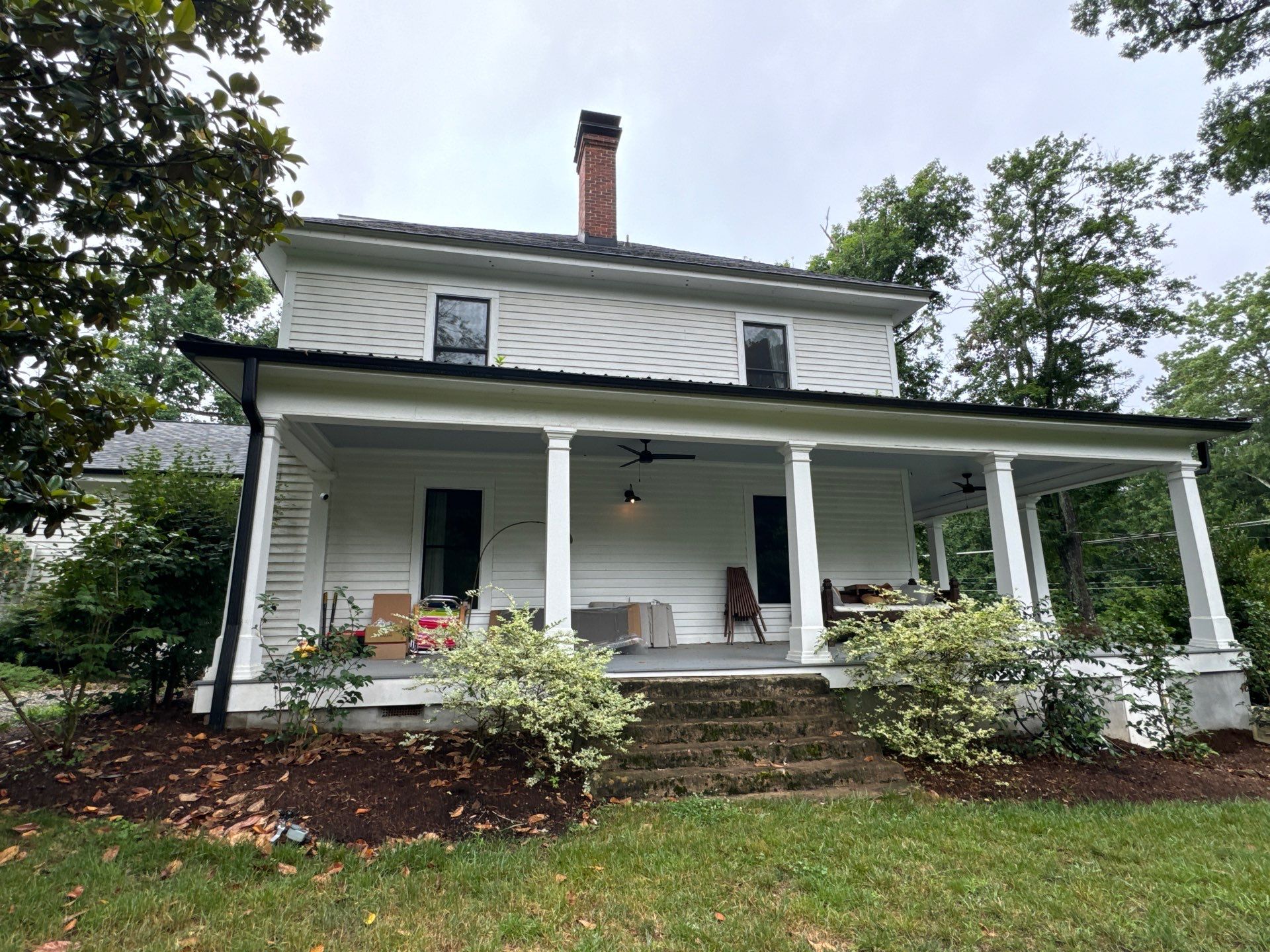 Exterior painting and Deck staining by GonzalezPainters & Contractors Inc