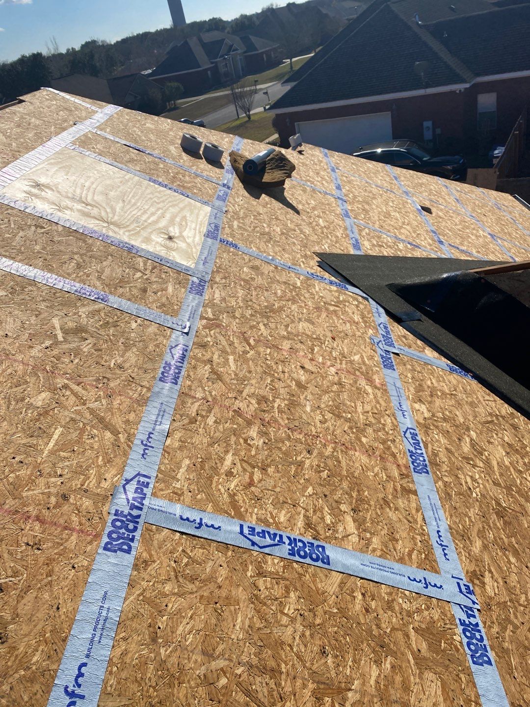 Residential Roofing Installation using Roof Replacement by American Roofing & Construction LLC