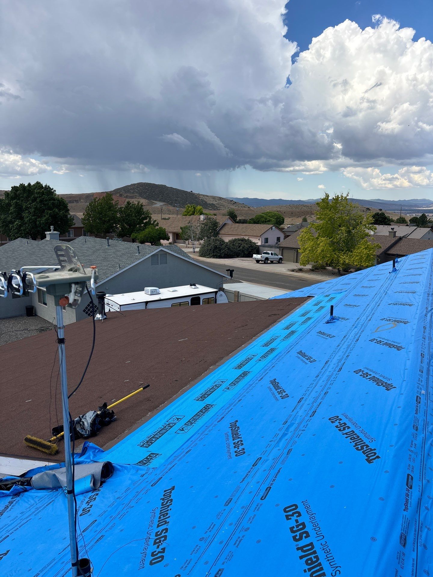 GAF Timberline HDZ Shingle Roof Replacement in Prescott Valley by Badger Roofing