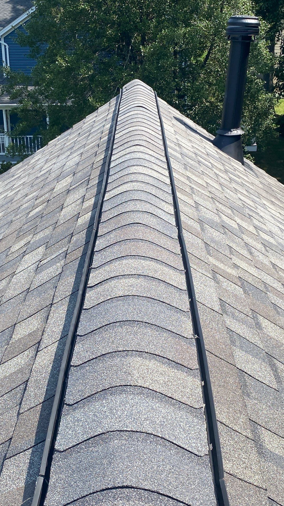 Burke: Residential Roof Replacement with CertainTeed Landmark Pro Designer Shingles in Max Def Driftwood by RM Banning, Inc.