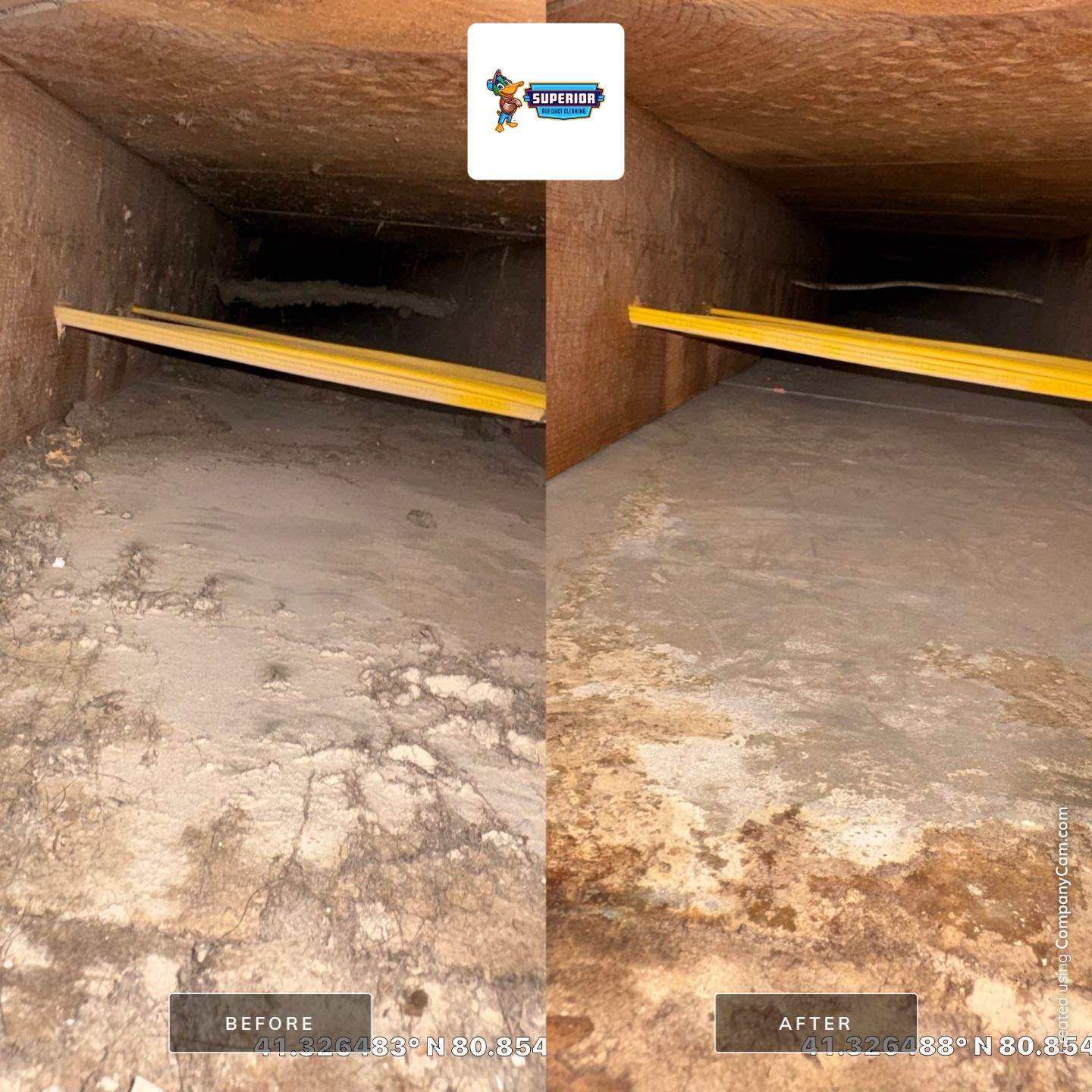 Air Duct Cleaning With a Vacuum Truck in Champion Township, OH by Superior Air Duct Cleaning