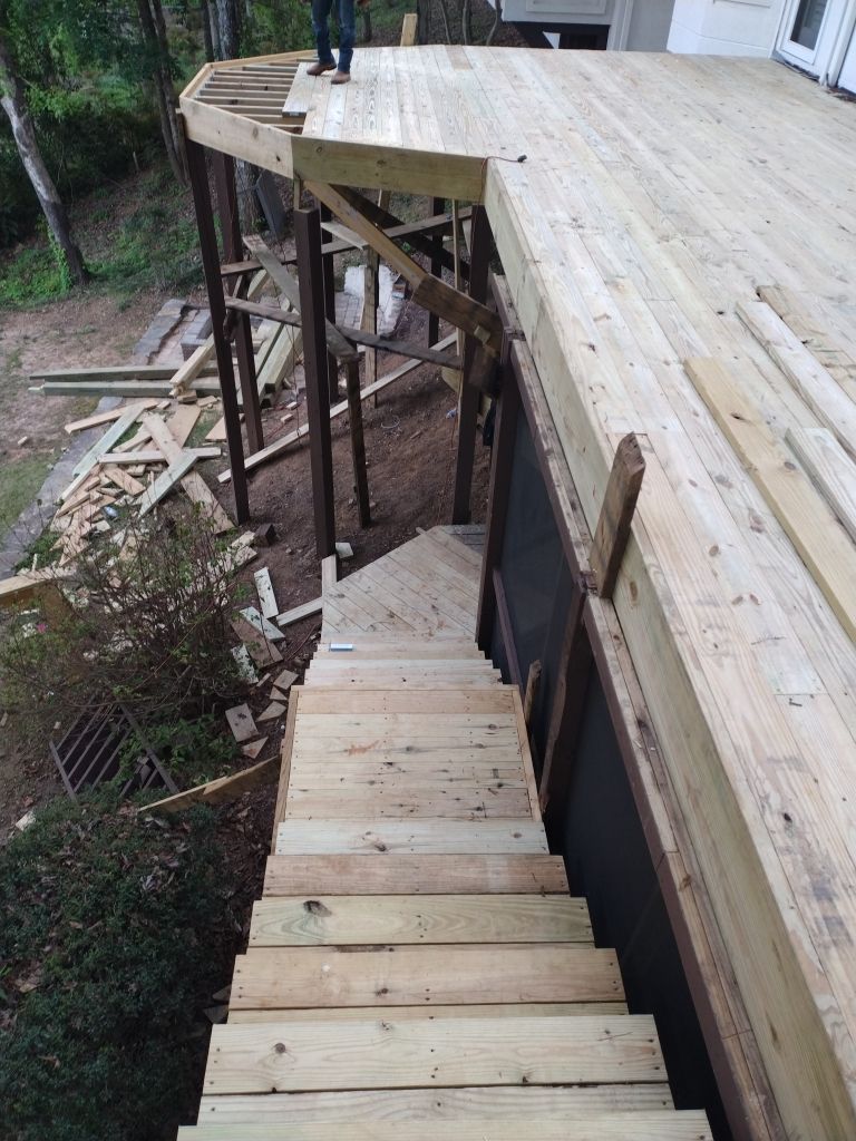 Riverchase - Deck Remodel   by Pillar and Pine