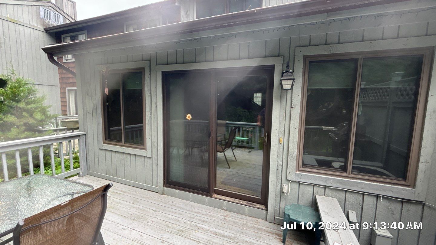 Sliding Glass Door Installation in Palmer, MA by Yankee Home Improvement