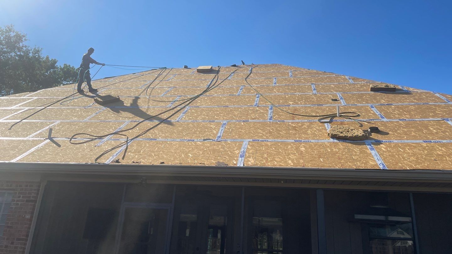 Residential Roofing Repair using Roof Replacement by American Roofing & Construction LLC