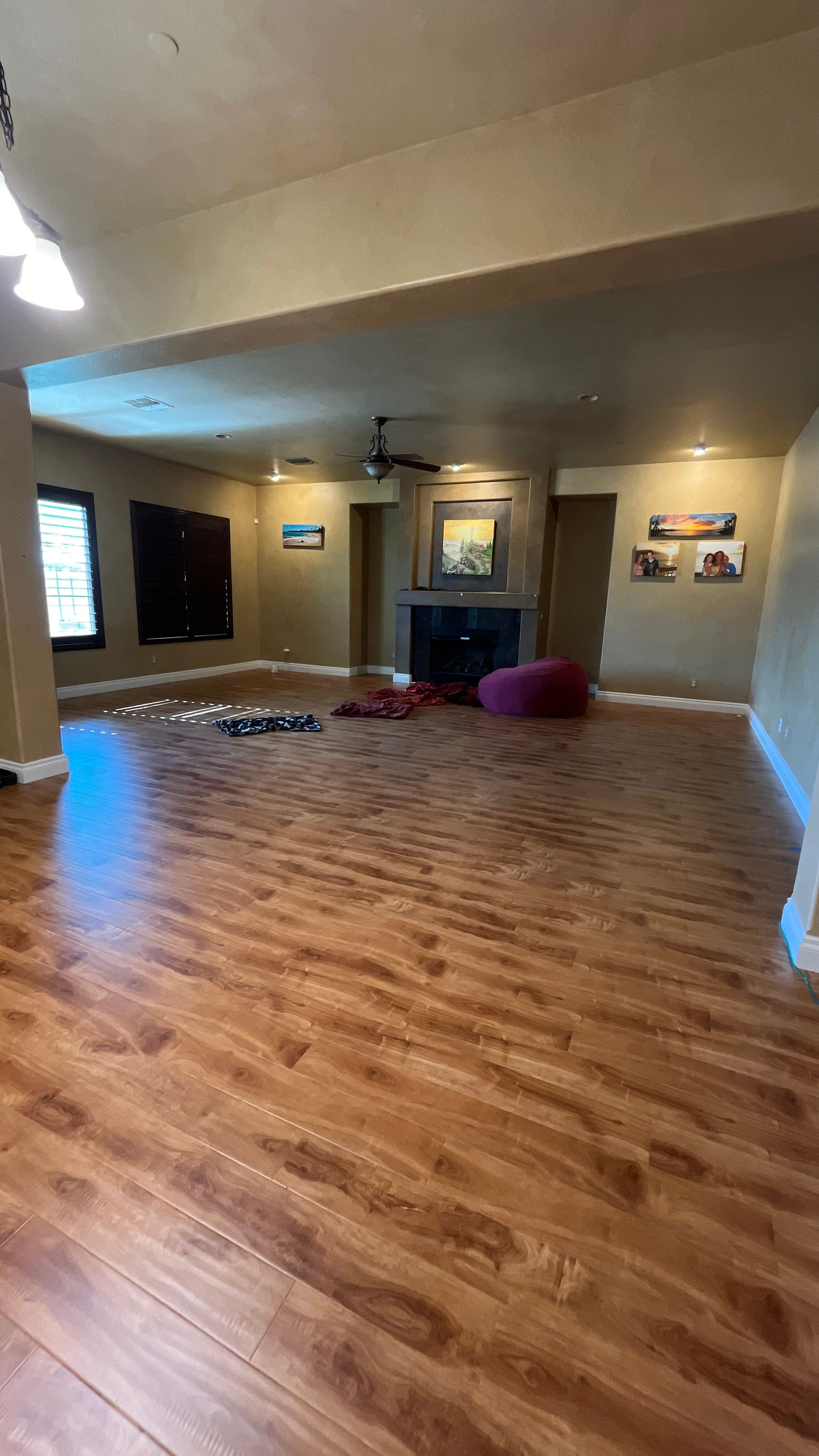 Flooring Installation using Luxury Vinyl Plank by Footprints Floors of Chandler 