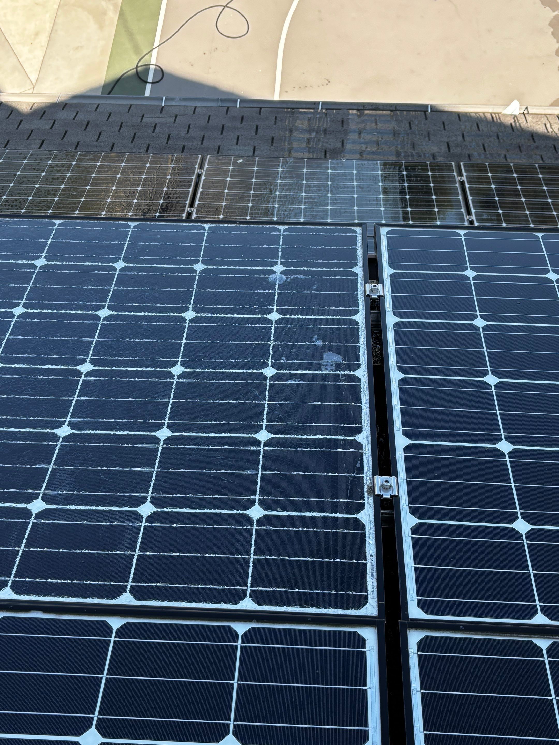 Commercial Solar Panel Cleaning for Chandler School in Pasadena Ca by Palm Coast Solar Cleaning