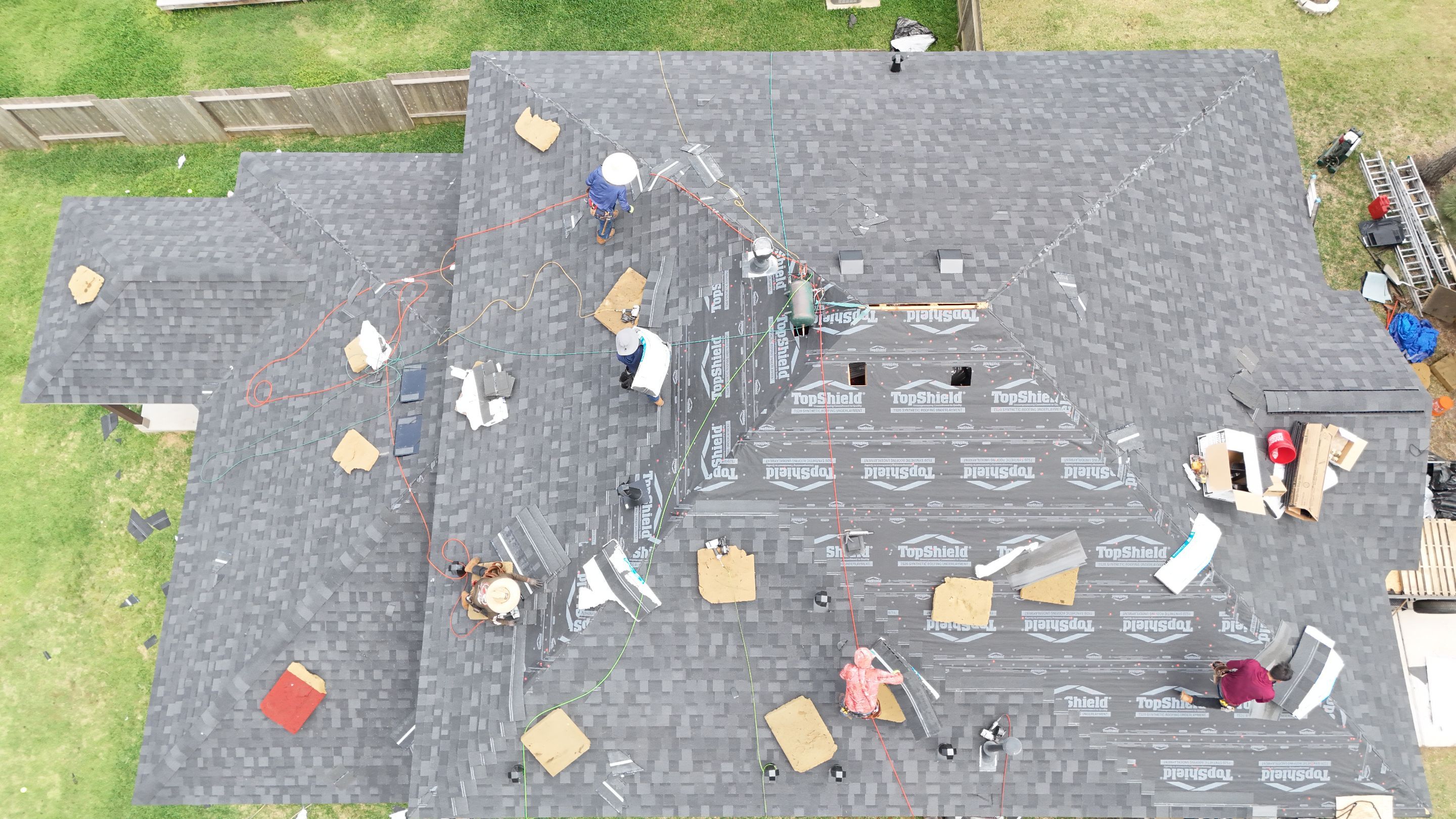 Project in Magnolia, Texas by Roof Top Innovations 