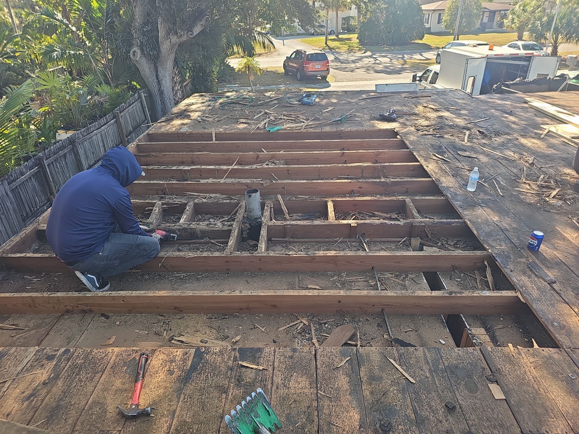 Project in St. Petersburg 33703 by Mitchell Roofing Company LLC