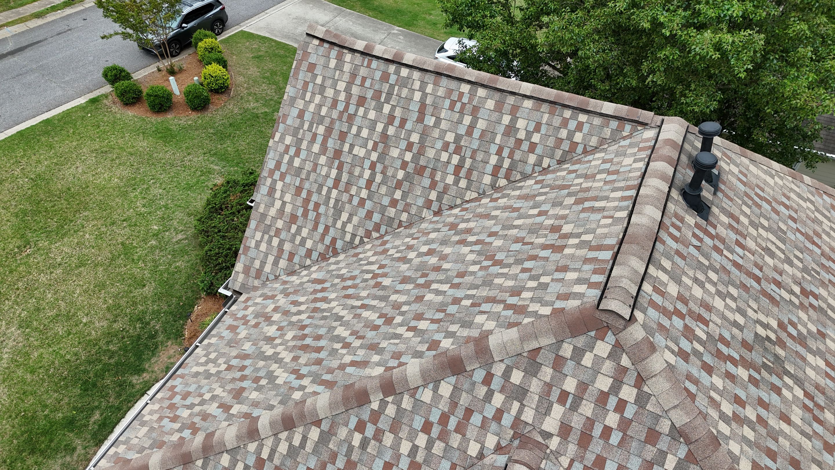 Cumming, GA Roof Replacement GAF Timberline HDZ Golden Harvest by Reset Roofing