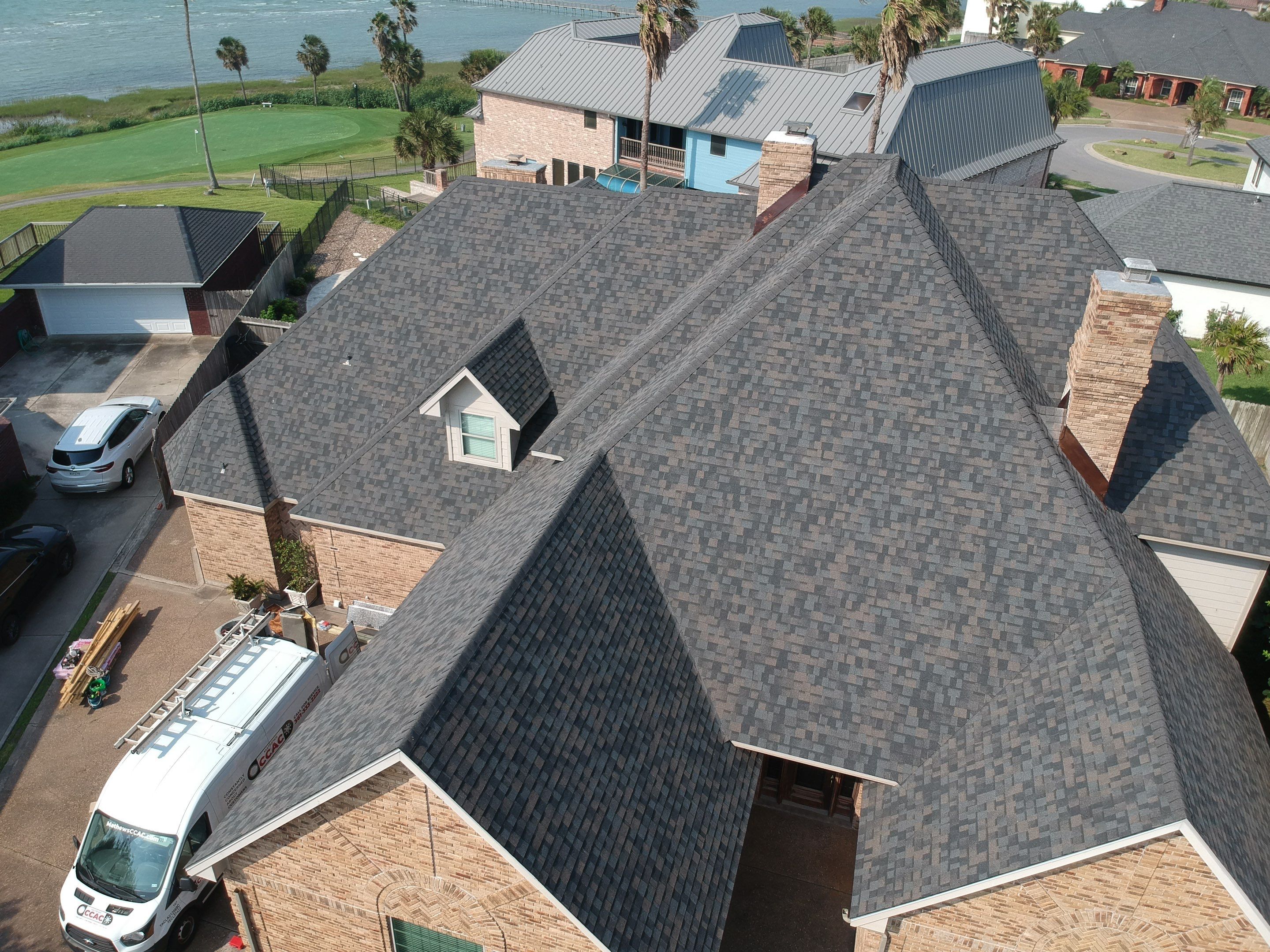 Residential Roofing Installation using Owens Corning Duration Tru Defintion Peppercorn by Galvan Roofing and Construction