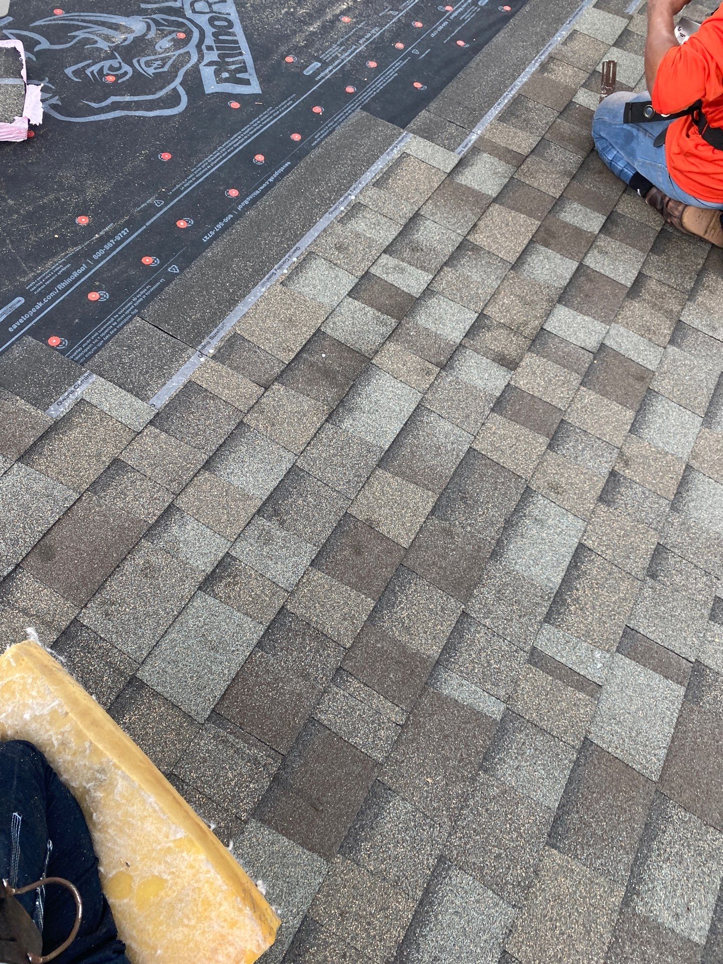 Residential Roofing Installation using Owen's Corning Duration (Lifetime) Shingles by Roof Repair Company