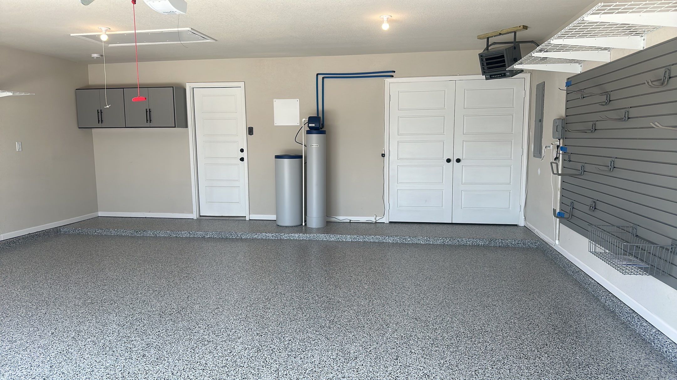 Mike T. changed the look of his garage with a Banner Garage Floor and Storage by Banner Garage
