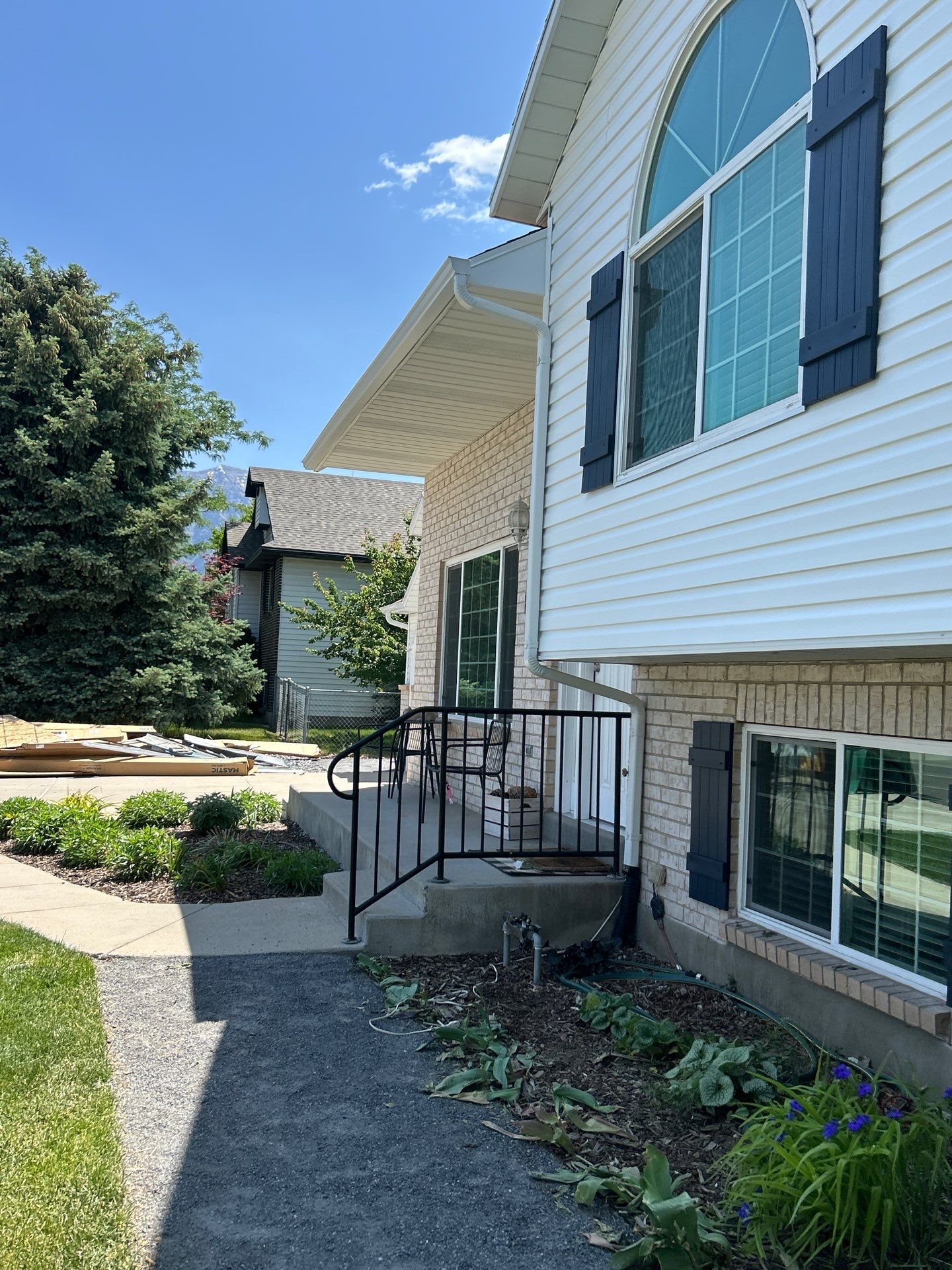 Project in Orem by Master Rain Gutters.