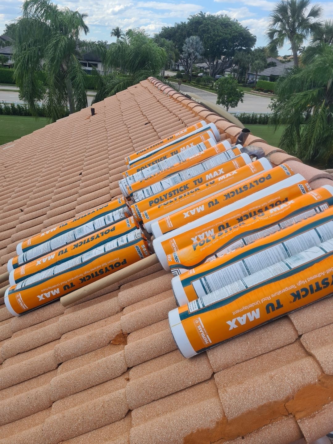 Residential Roofing Installation using Eagle Roofing Tile by BLUES BROTHERS ROOFING