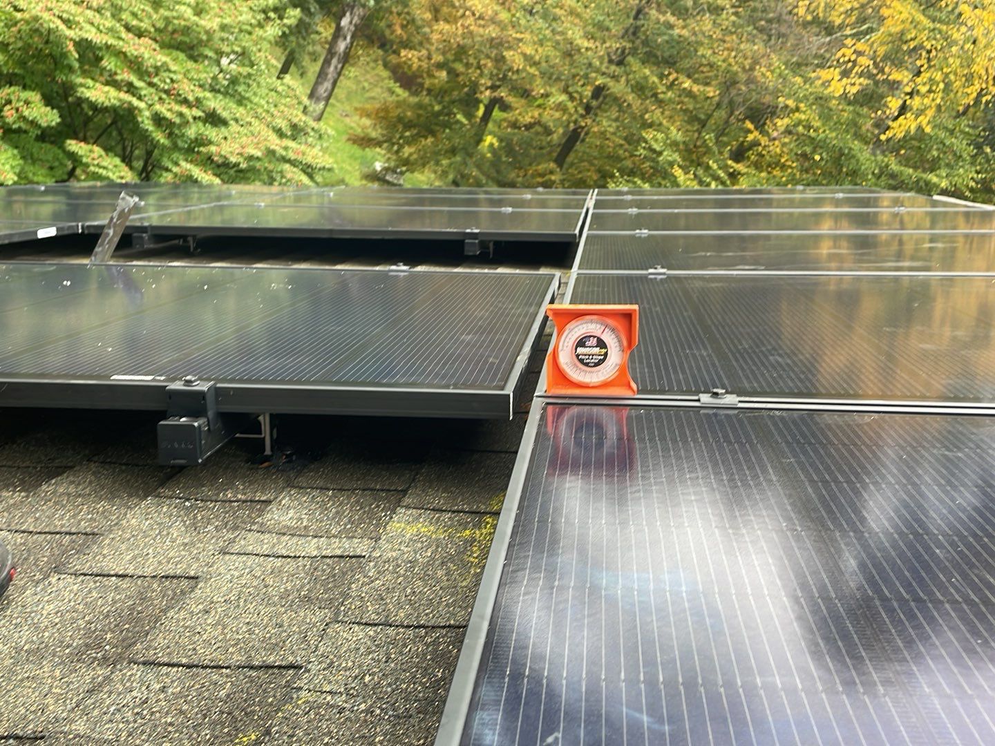 Solar Panel Installation using Solar Panels by Infinity Solar Systems