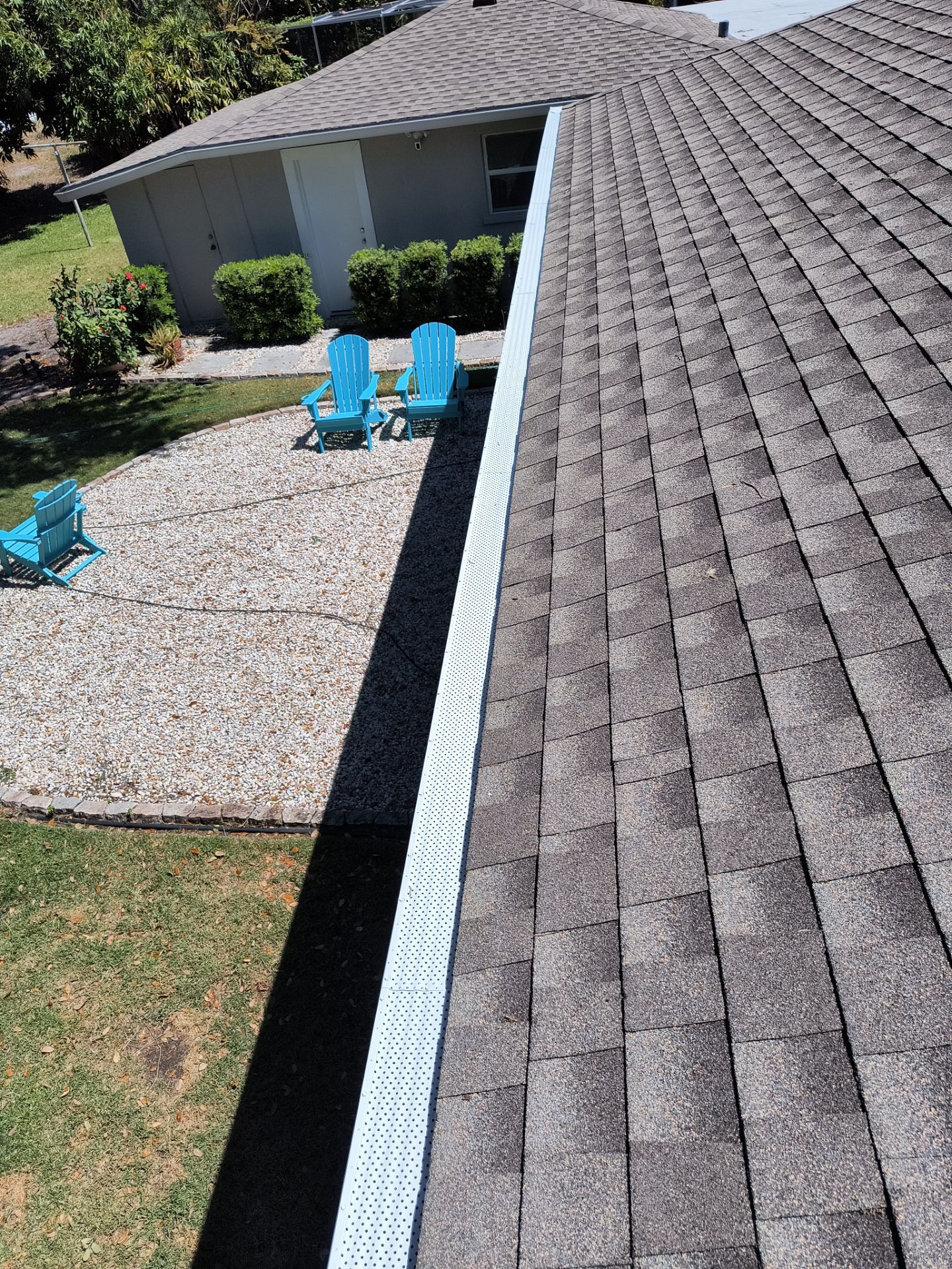 Leaf Guard using Gutter Guards in Sarasota FL by Gutter Professors