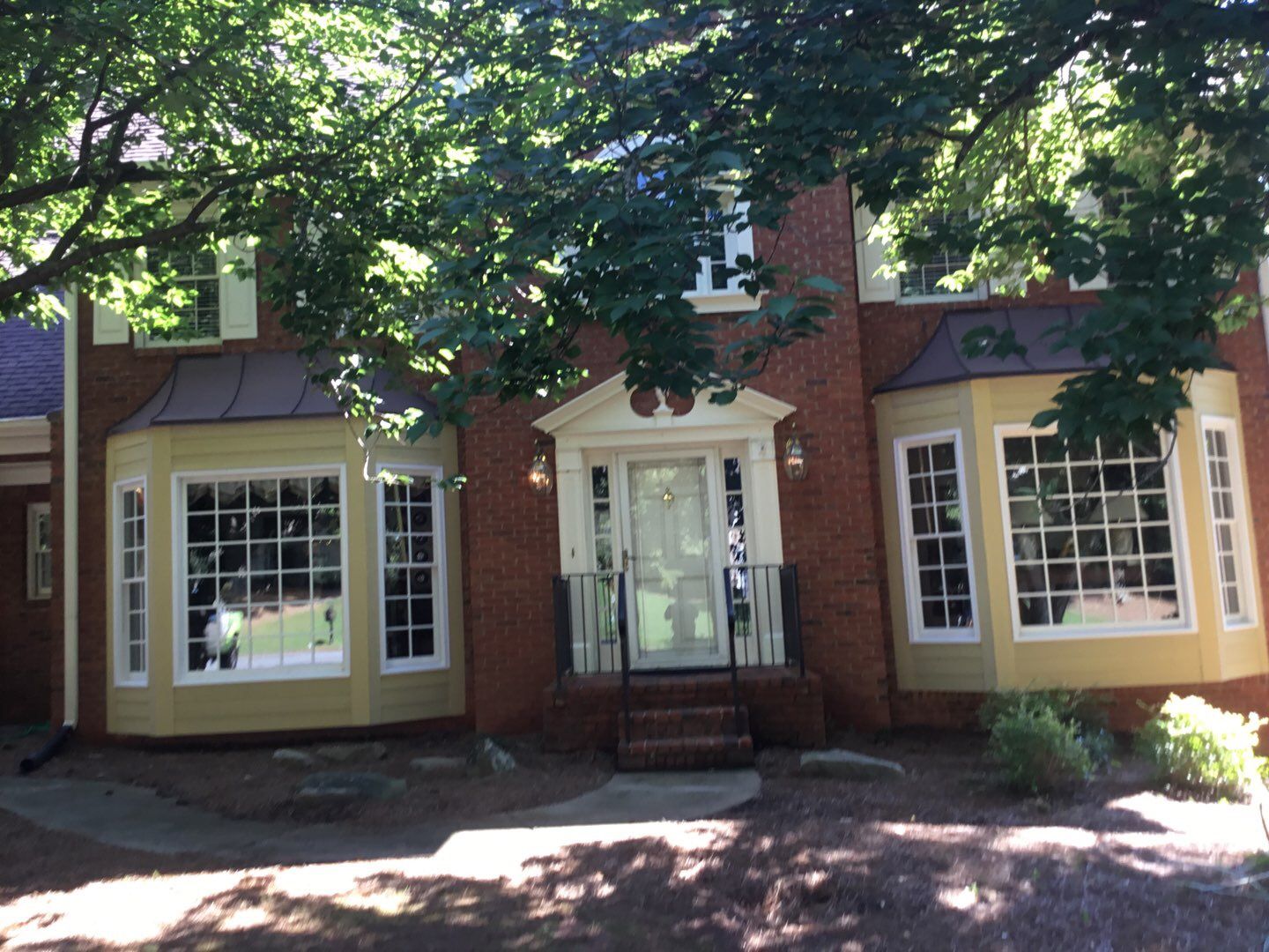 Exterior Painting and Bay Window Upgrades in Alpharetta by Swift Home Renovations