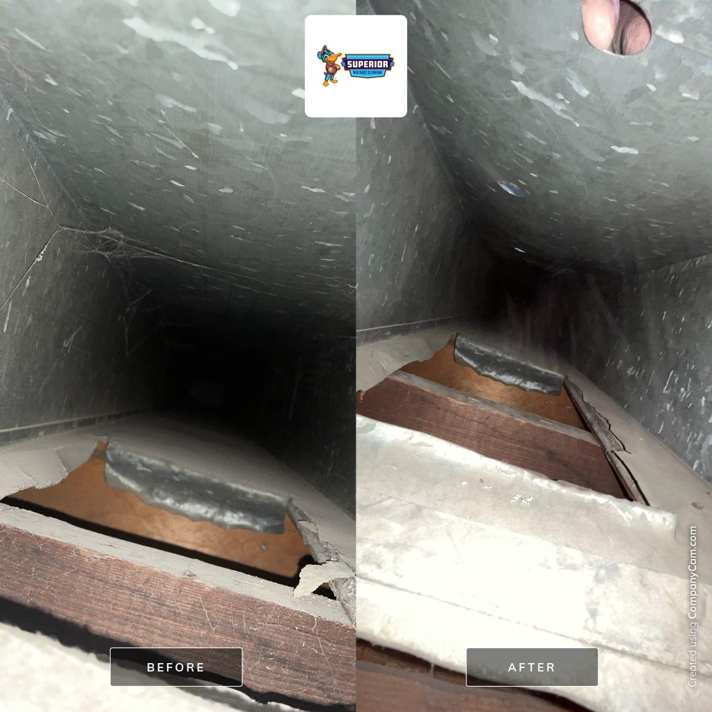Air Duct Cleaning With a Vacuum Truck in Pittsburgh, PA by Superior Air Duct Cleaning