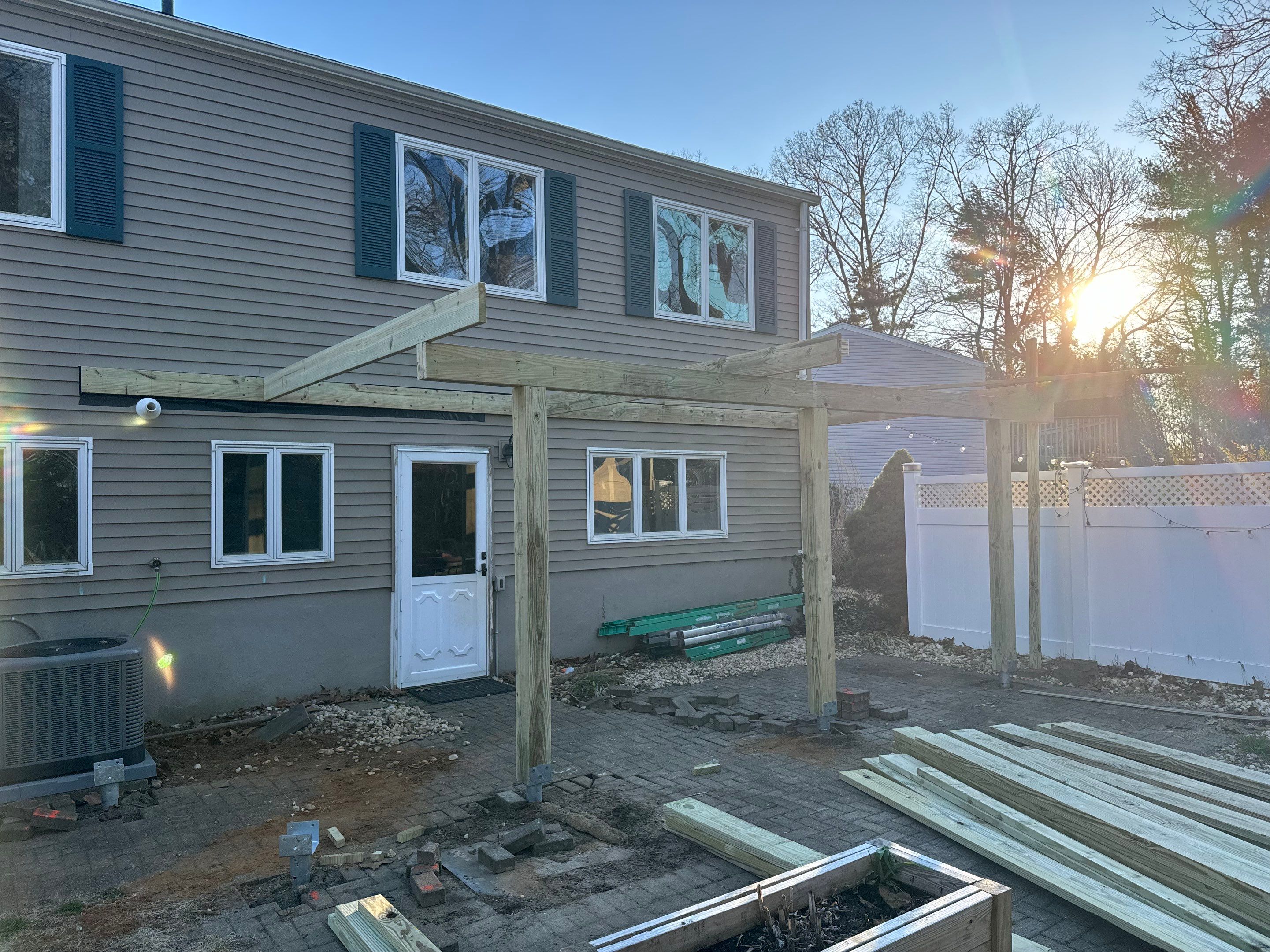 New deck in Middletown by deck guardian