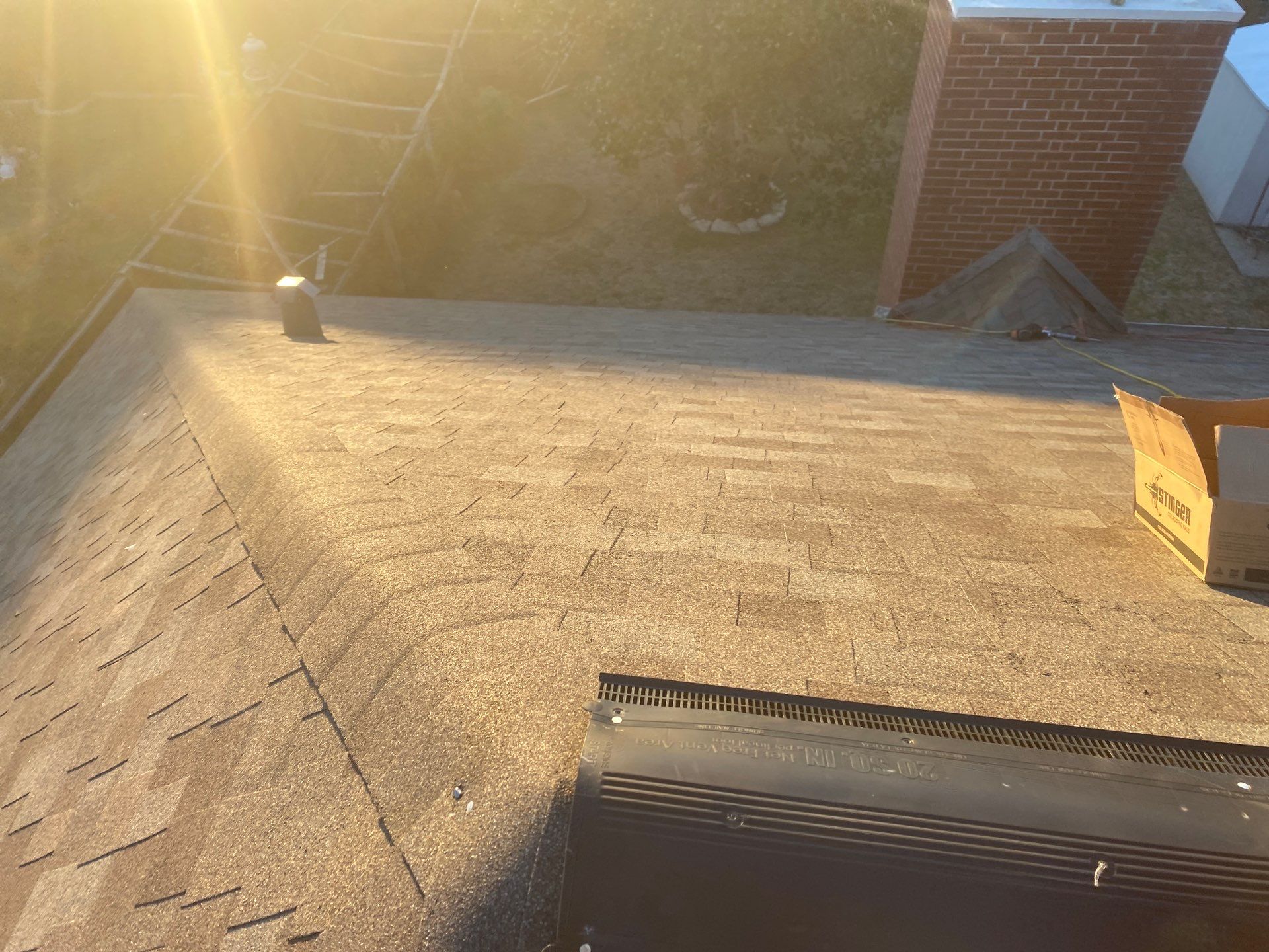 Residential Roofing Installation using Owen's Corning Duration (Lifetime) Shingles by Roof Repair Company