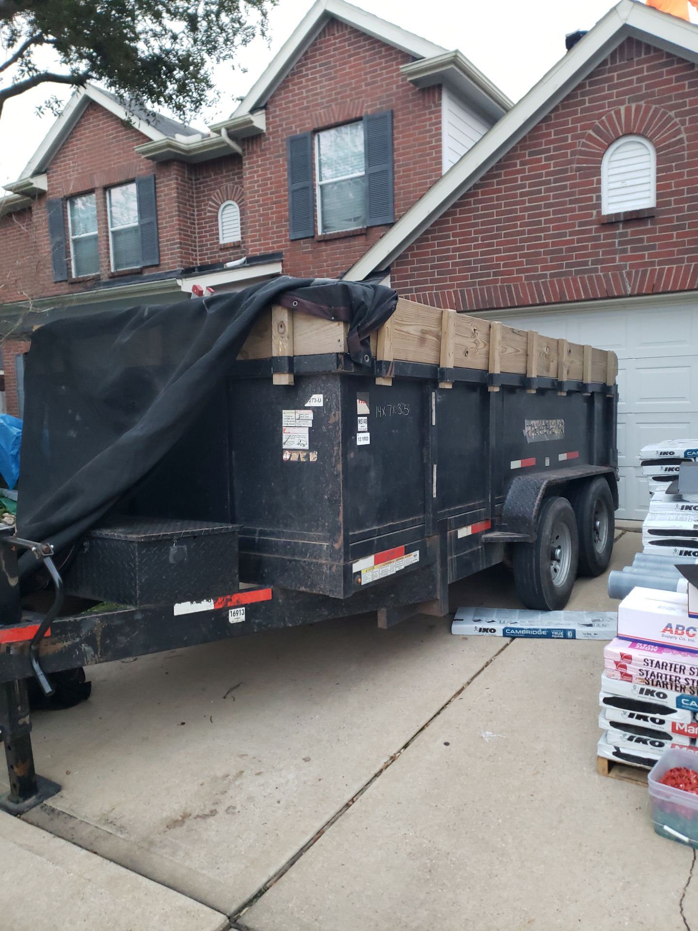 Residential Roof Replacement using IKO CAMBRIDGE DUAL BLACK by Elite Roofing LLC