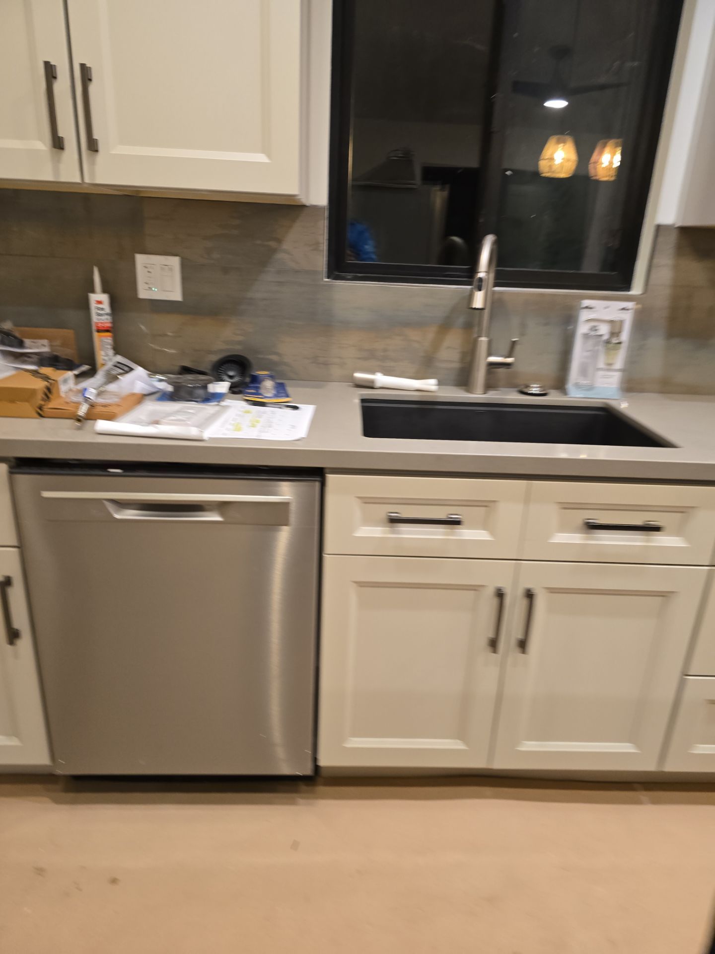 Installation of New Sink Flange, Piping, Fixtures, and Water Heater by Us Plumbing 