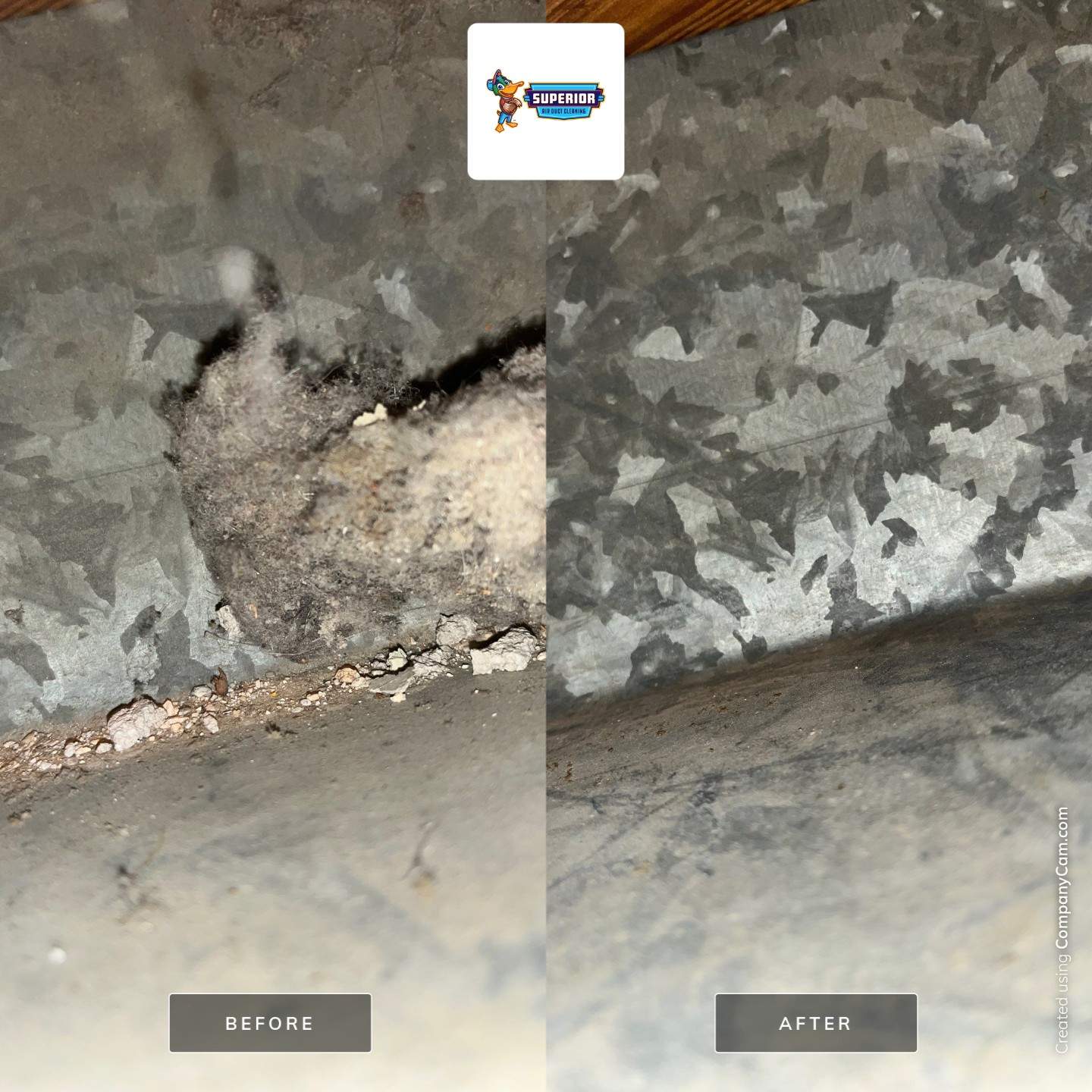 Air Duct Cleaning With a Vacuum Truck in Ellwood City, PA by Superior Air Duct Cleaning