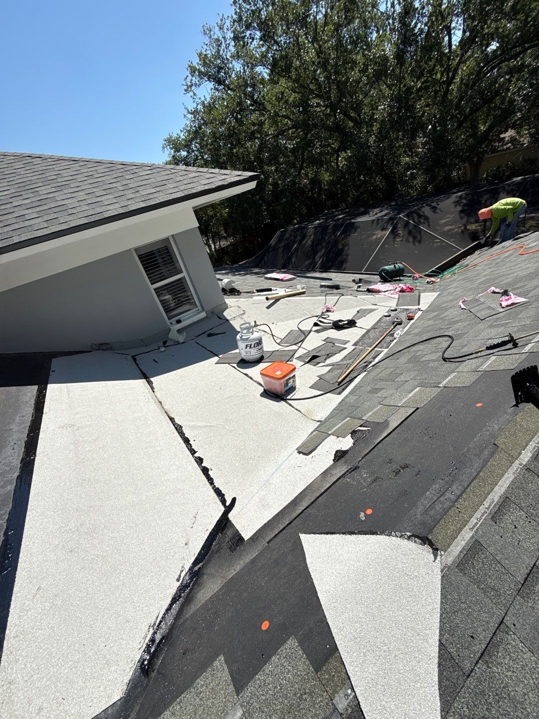 Project in St. Petersburg 33702 by Mitchell Roofing Company LLC 