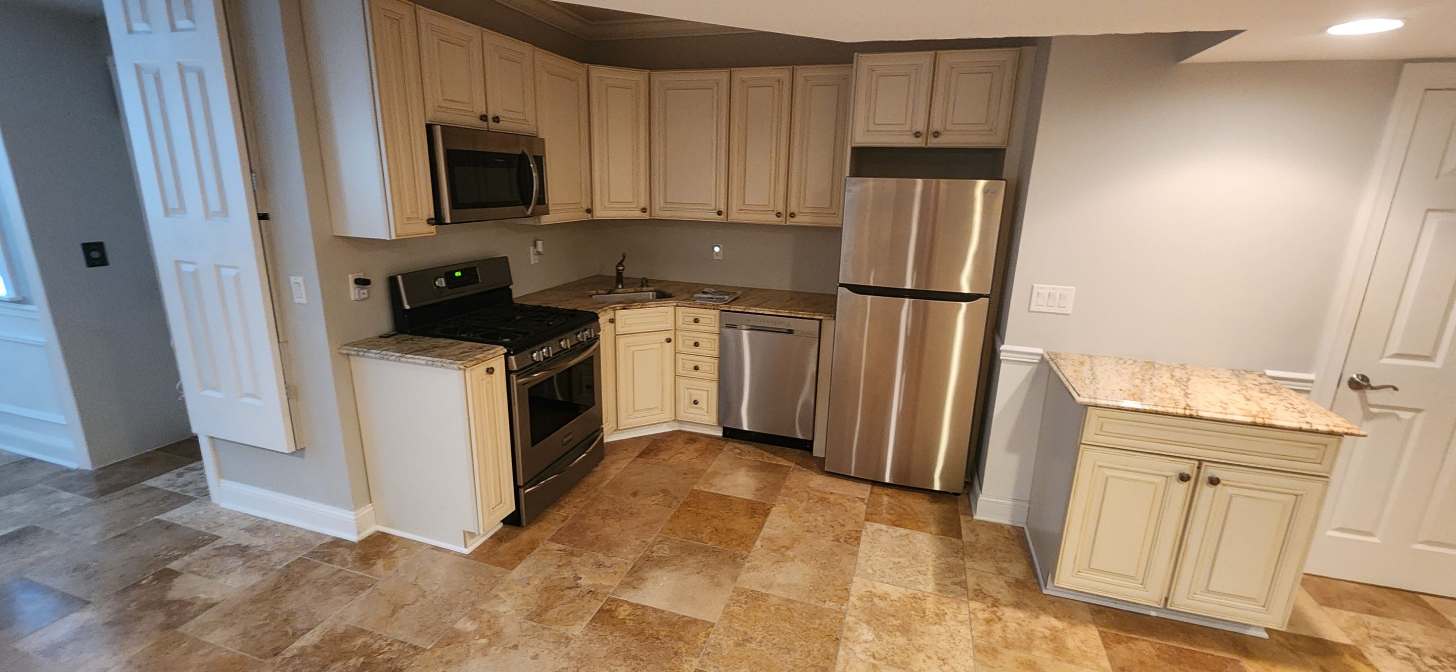 Large Format Tile Installation by Footprints Floors Morristown